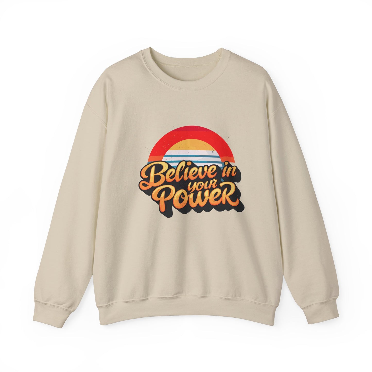 Believe In Your Power Unisex Heavy Blend™ Crewneck Sweatshirt