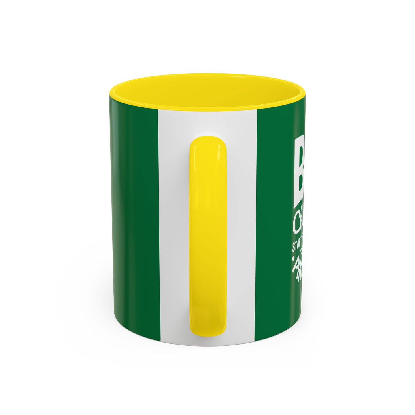 Big Changes Start From Small Progress Accent Coffee Mug (11, 15oz)