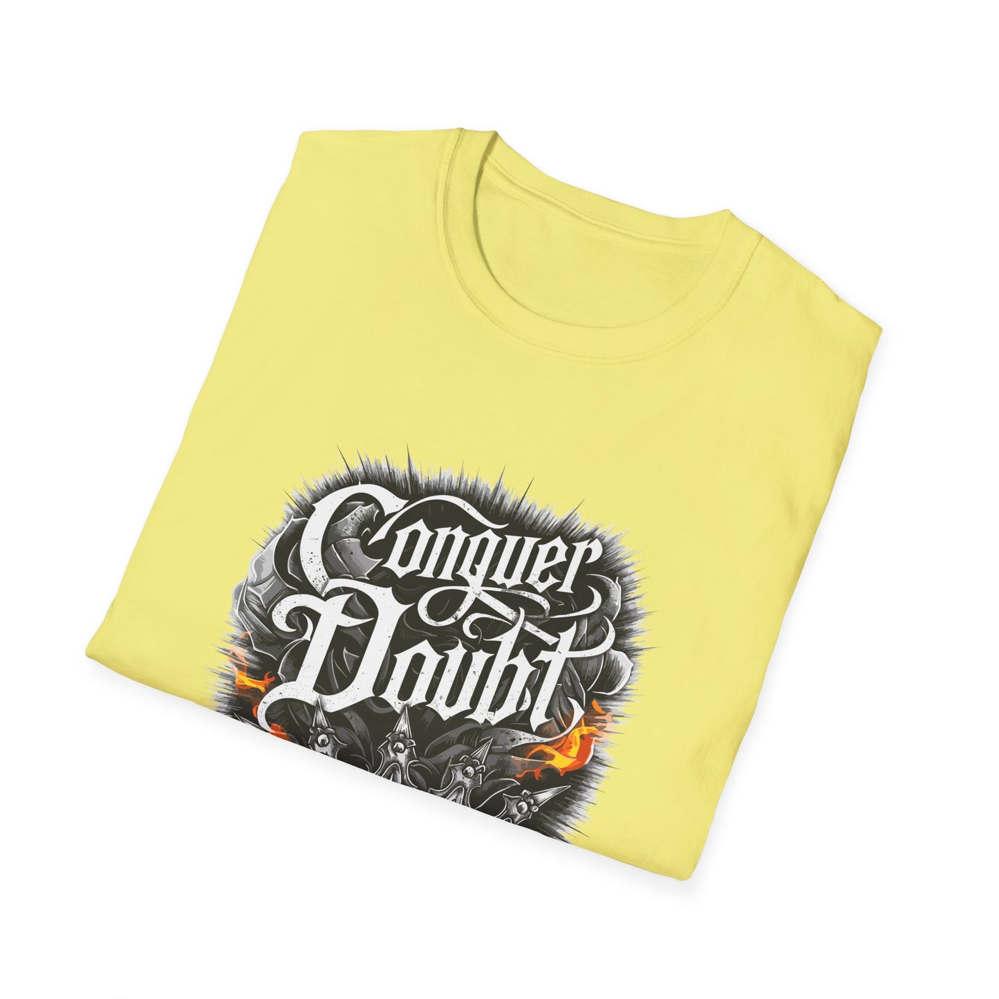 Conguer Doubt Unisex Softstyle T-Shirt