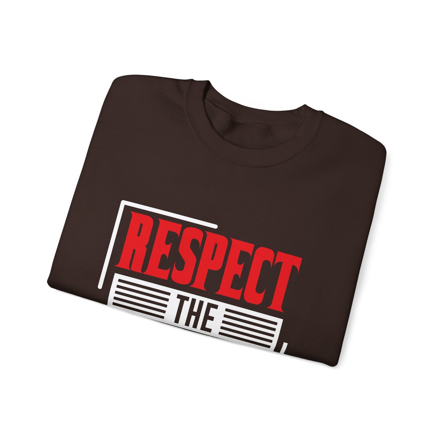 Respect The Hustle Unisex Heavy Blend™ Crewneck Sweatshirt