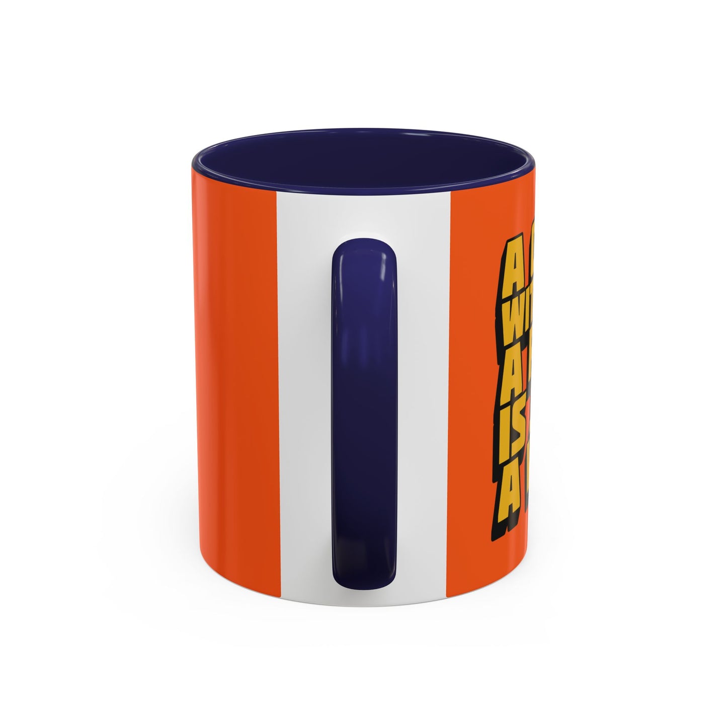 A Goal Without A Plan Is Just A Wish Accent Coffee Mug (11, 15oz)