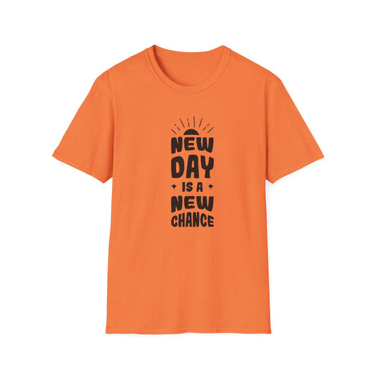New Day Is A New ChangeUnisex Softstyle T-Shirt