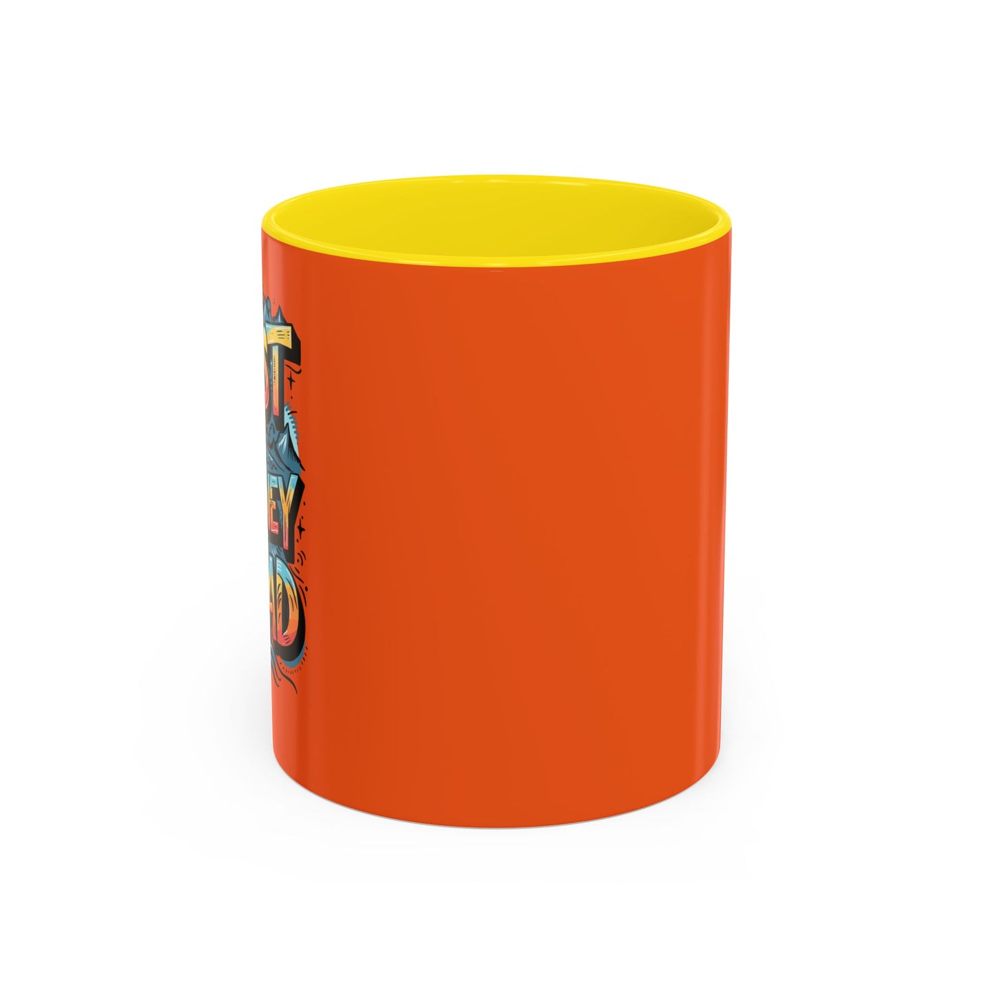 Trust The Journey Ahead Accent Coffee Mug (11, 15oz)