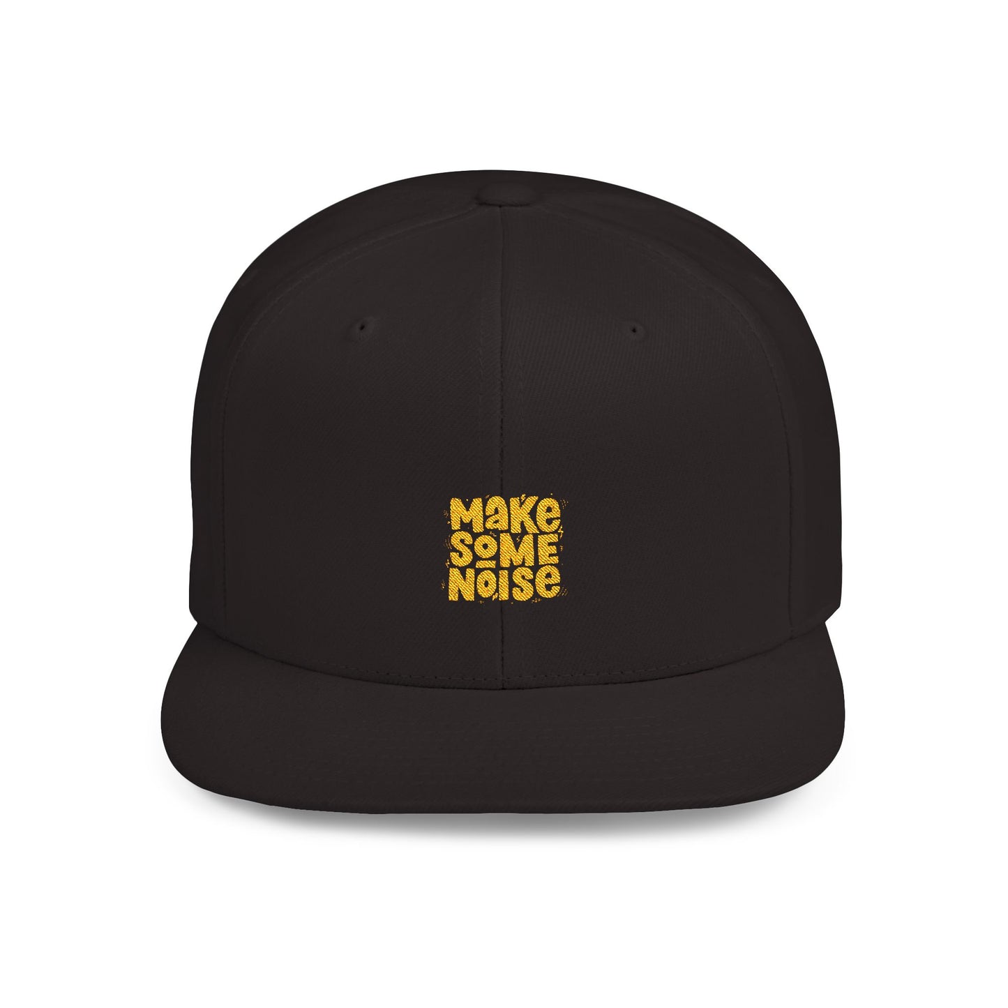 Make Some Noise Flat Bill Snapback