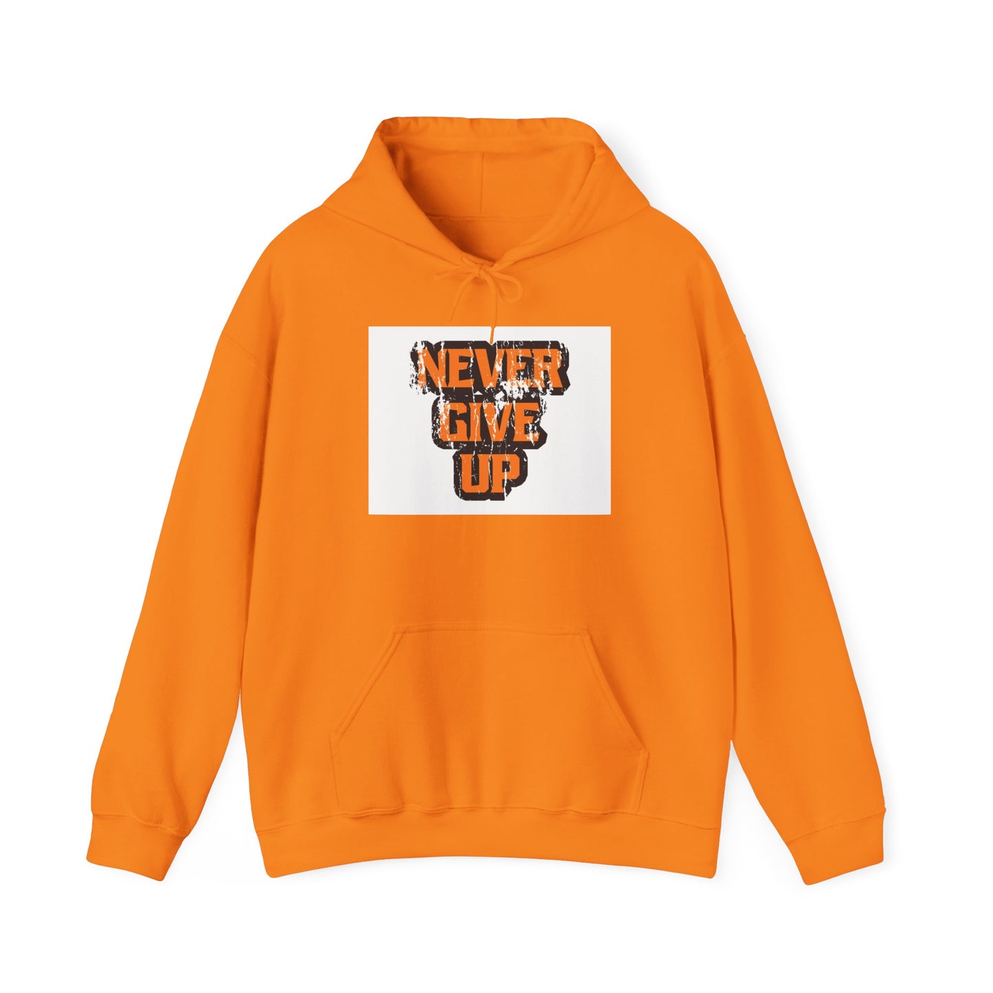 Never Give Up Unisex Heavy Blend™ Hooded Sweatshirt