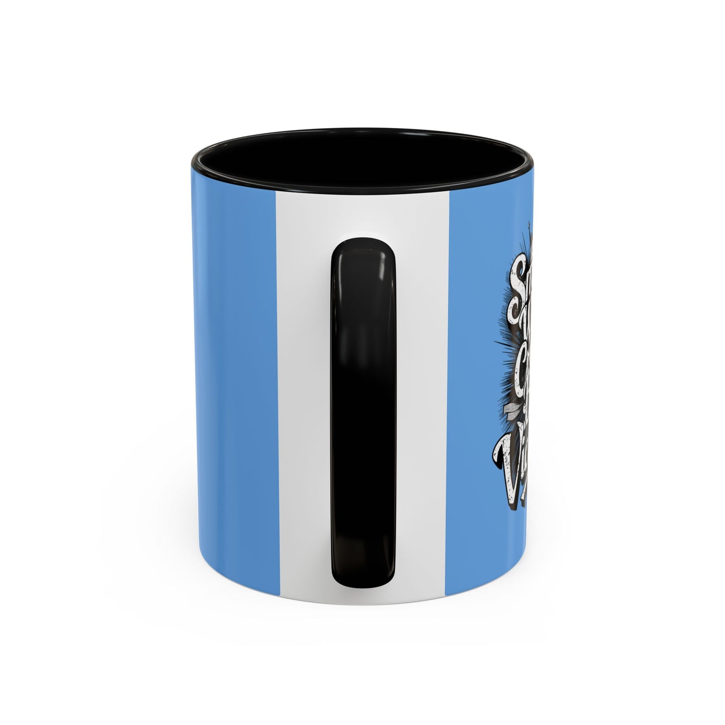 Small Wings Create Big Victories Accent Coffee Mug (11, 15oz)