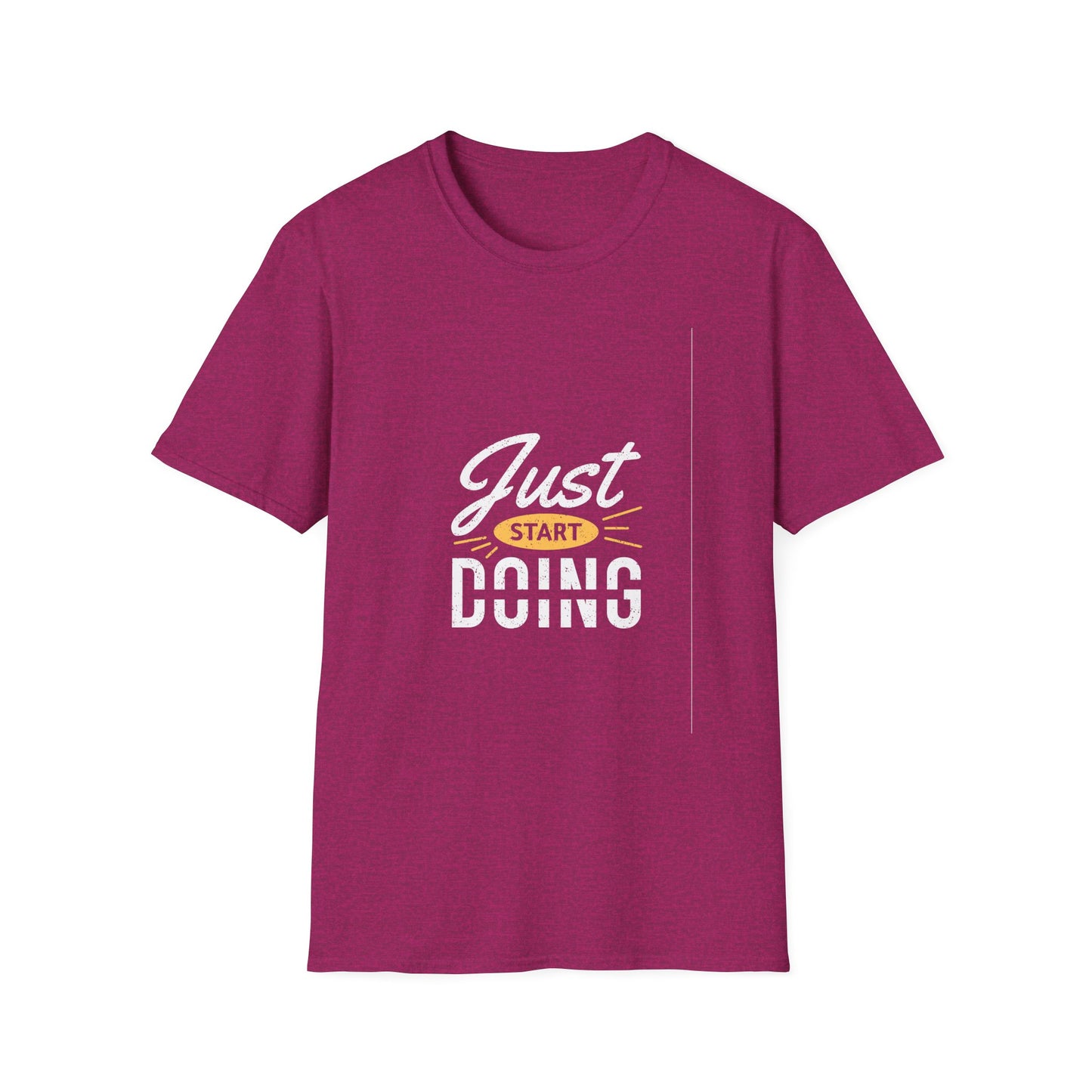Just Start Doing Unisex Softstyle T-Shirt
