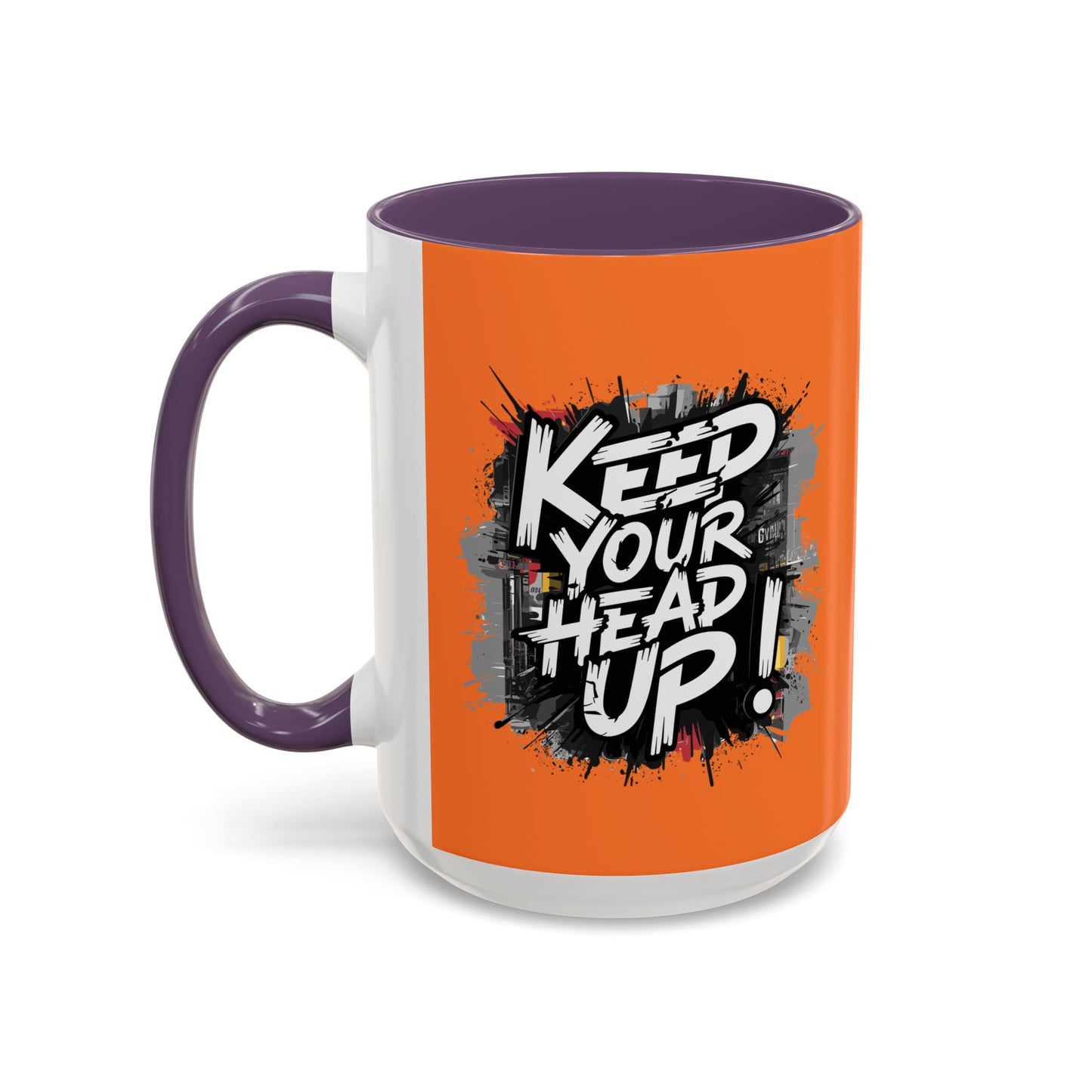 Keep Your Head Up! Accent Coffee Mug (11, 15oz)