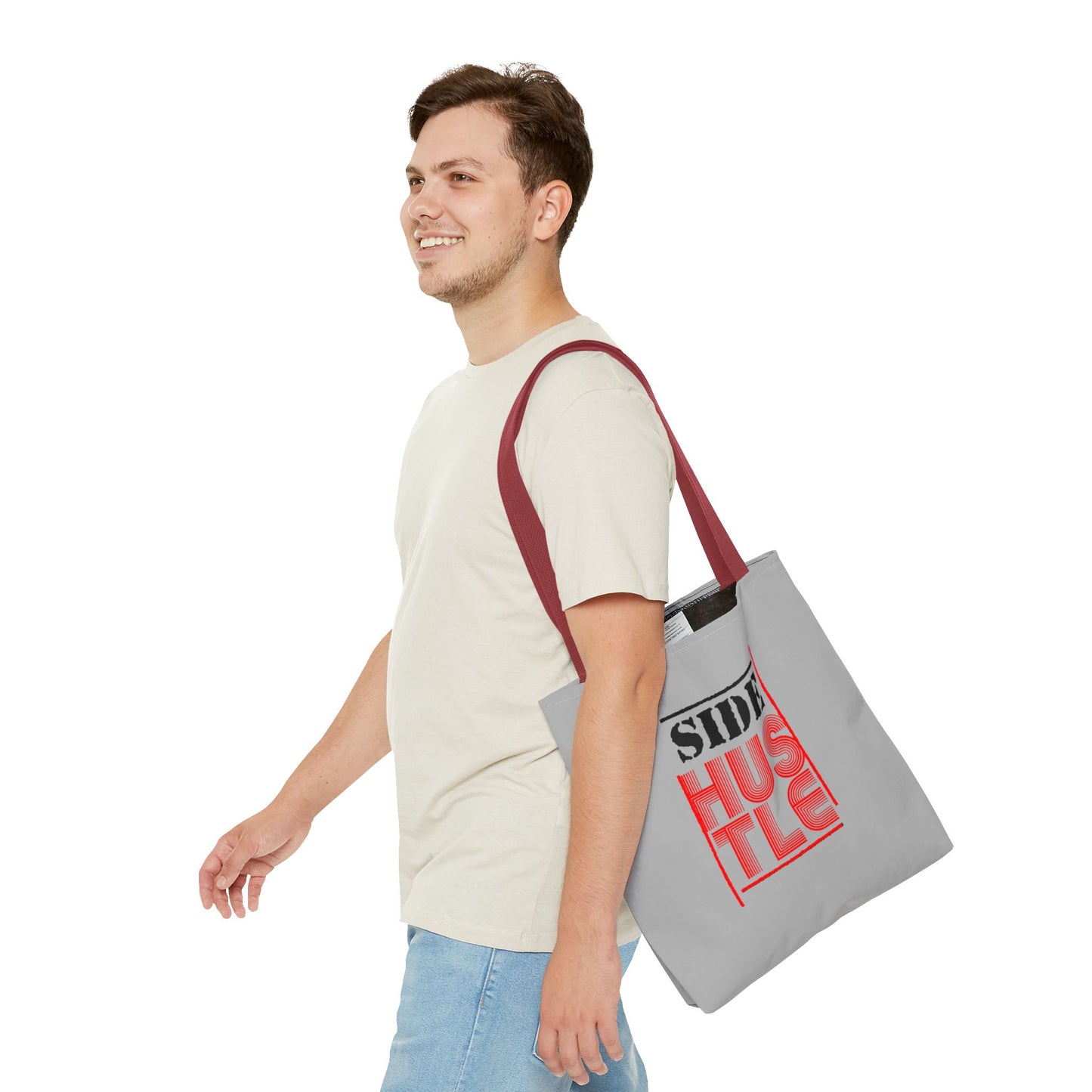 Side Hustle Tote Bag (AOP)