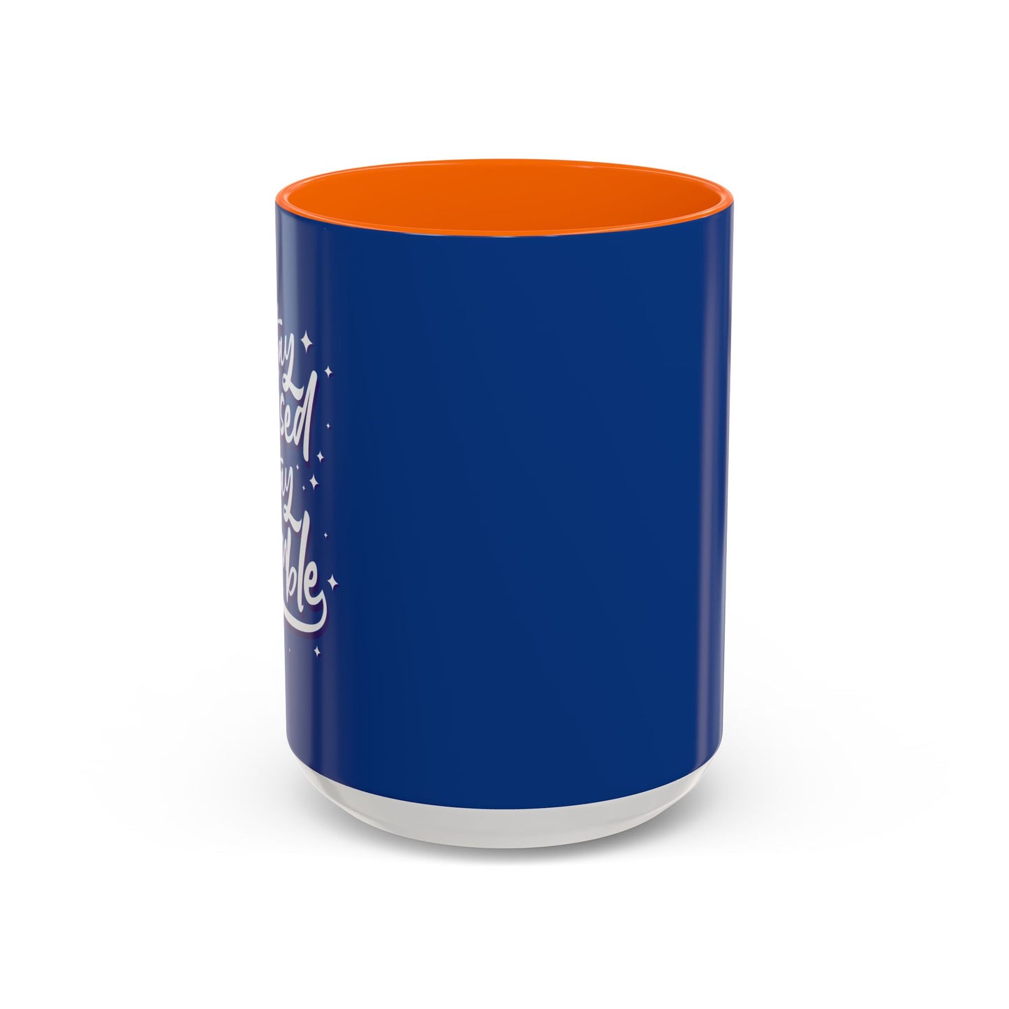 Stay Focused Stay Humble Accent Coffee Mug (11, 15oz)