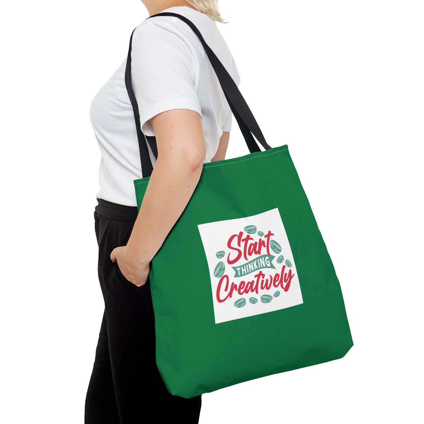 Start Thinking Creatively Tote Bag (AOP)