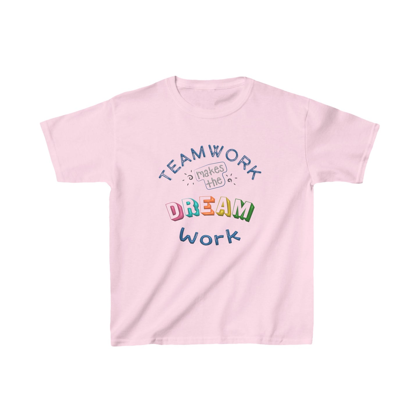 Team Work Makes The Dream Work Kids Heavy Cotton™ Tee