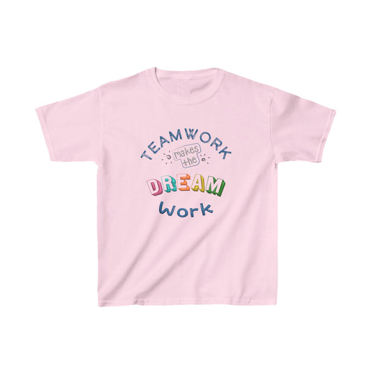 Team Work Makes The Dream Work Kids Heavy Cotton™ Tee