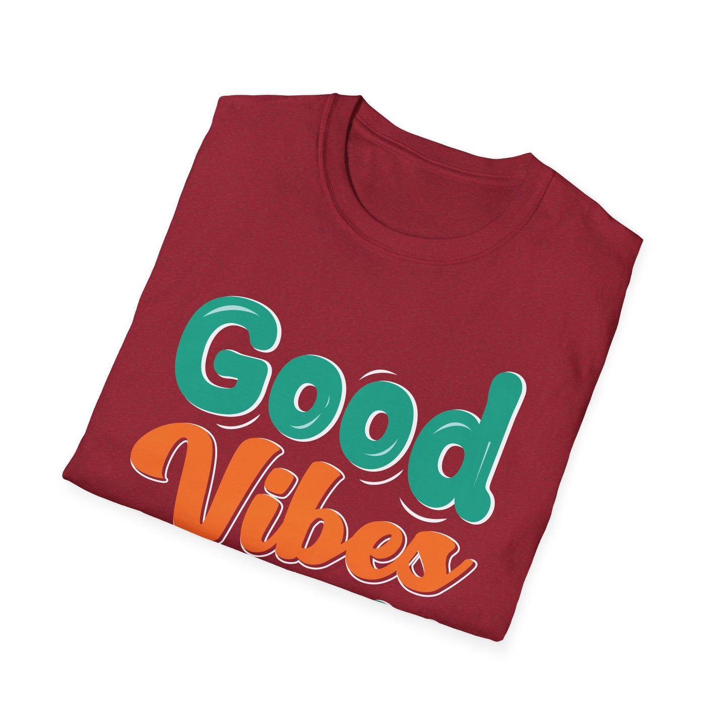 Good Vides Only  Unisex Softstyle T-Shirt