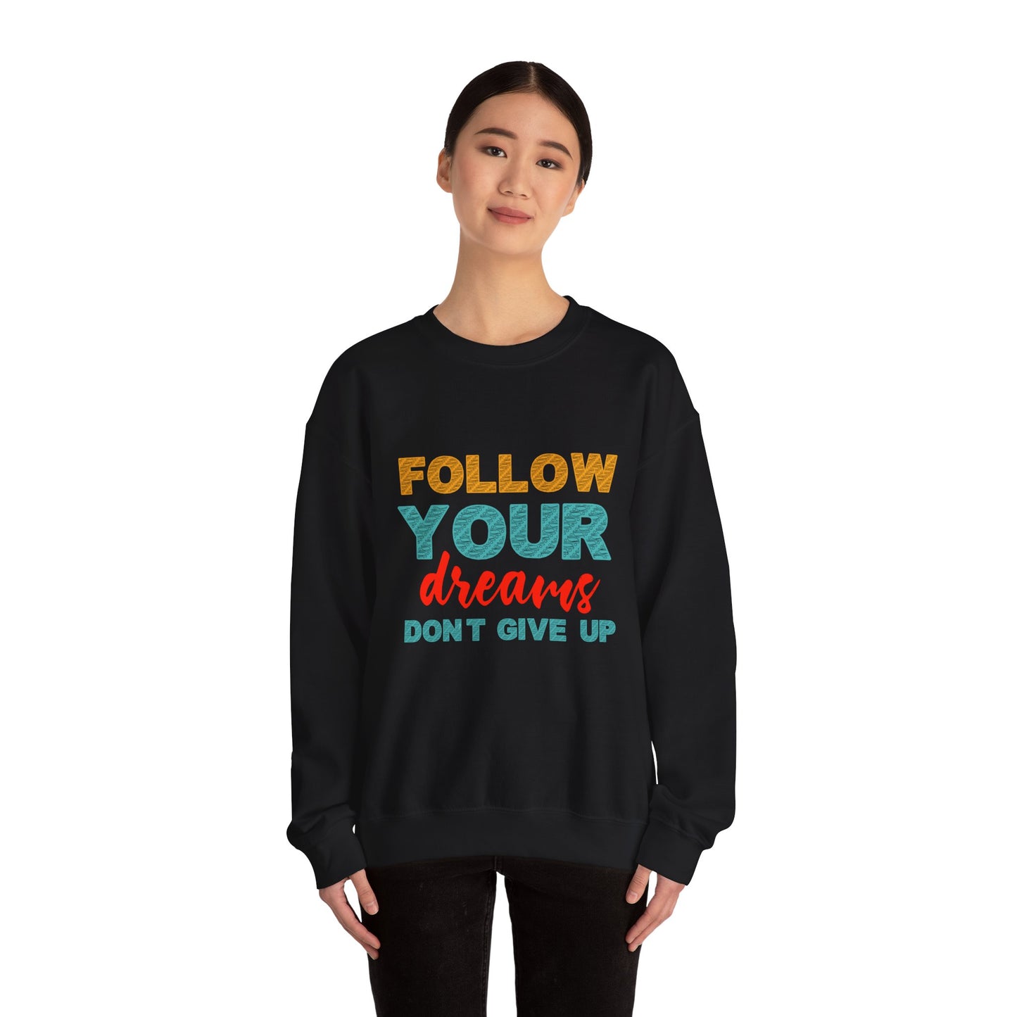 Follow Your Dreams Unisex Heavy Blend™ Crewneck Sweatshirt