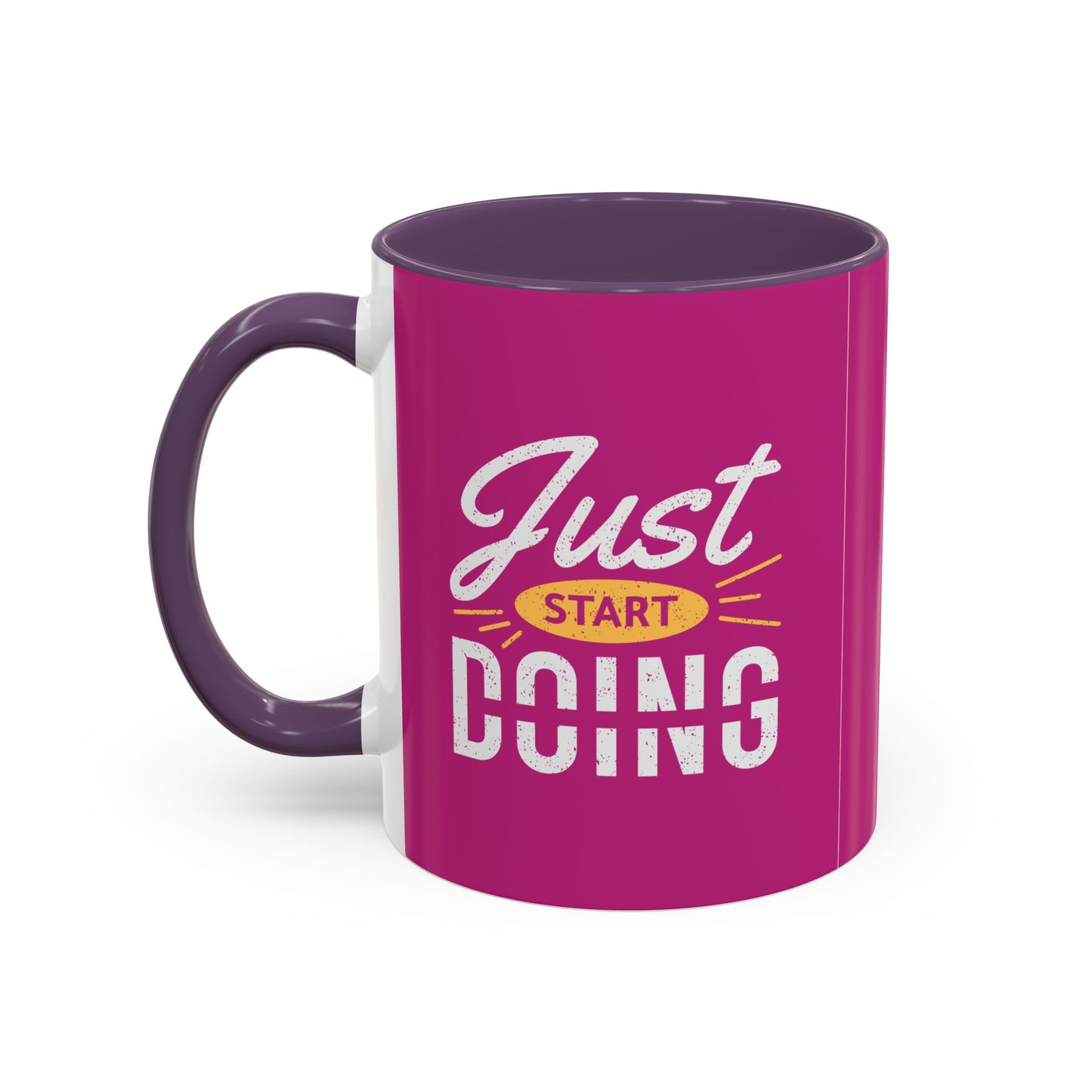 Just Start Doing Accent Coffee Mug (11, 15oz)