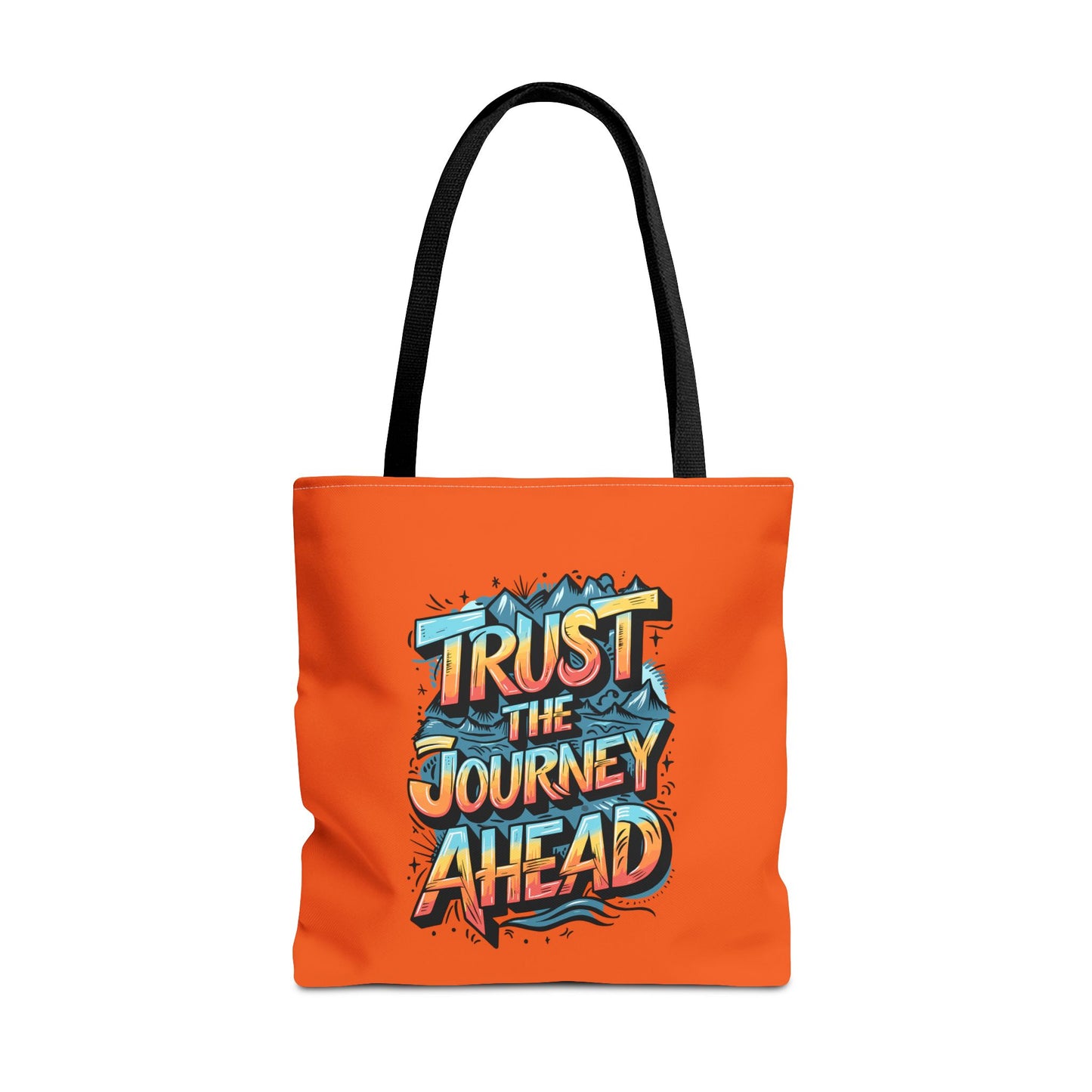 Trust The Journey Ahead Tote Bag (AOP)