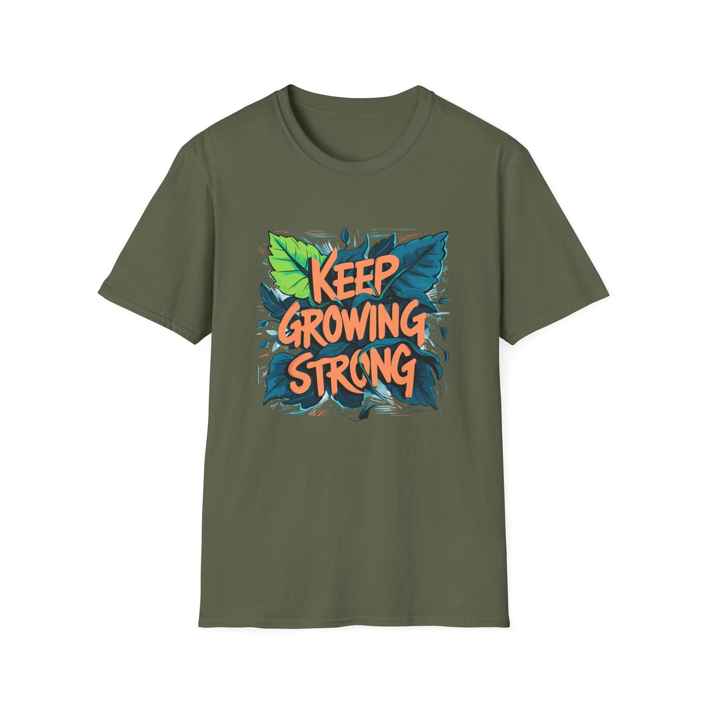 Keep Growing Strong Unisex Softstyle T-Shirt