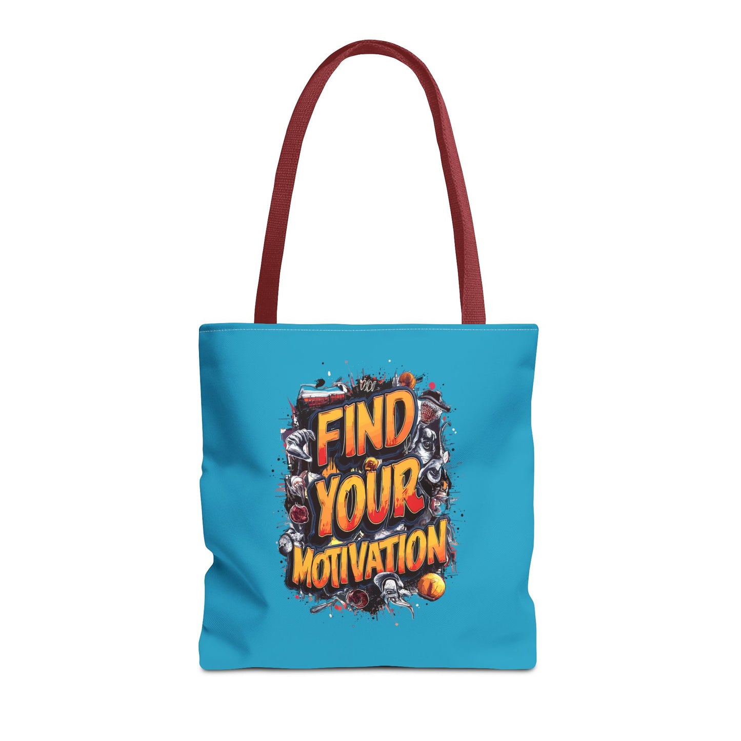Find Your Motivation Tote Bag (AOP)