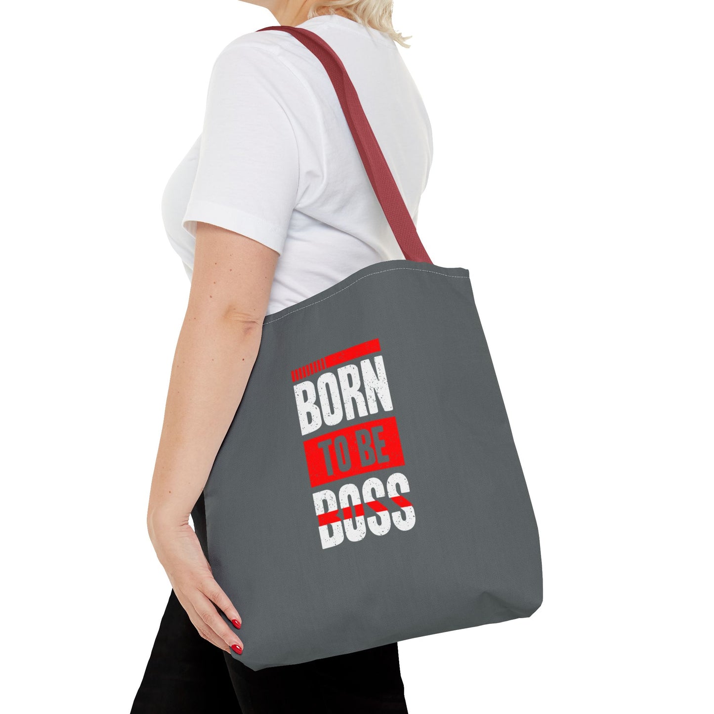Born To Be Boss Tote Bag (AOP)