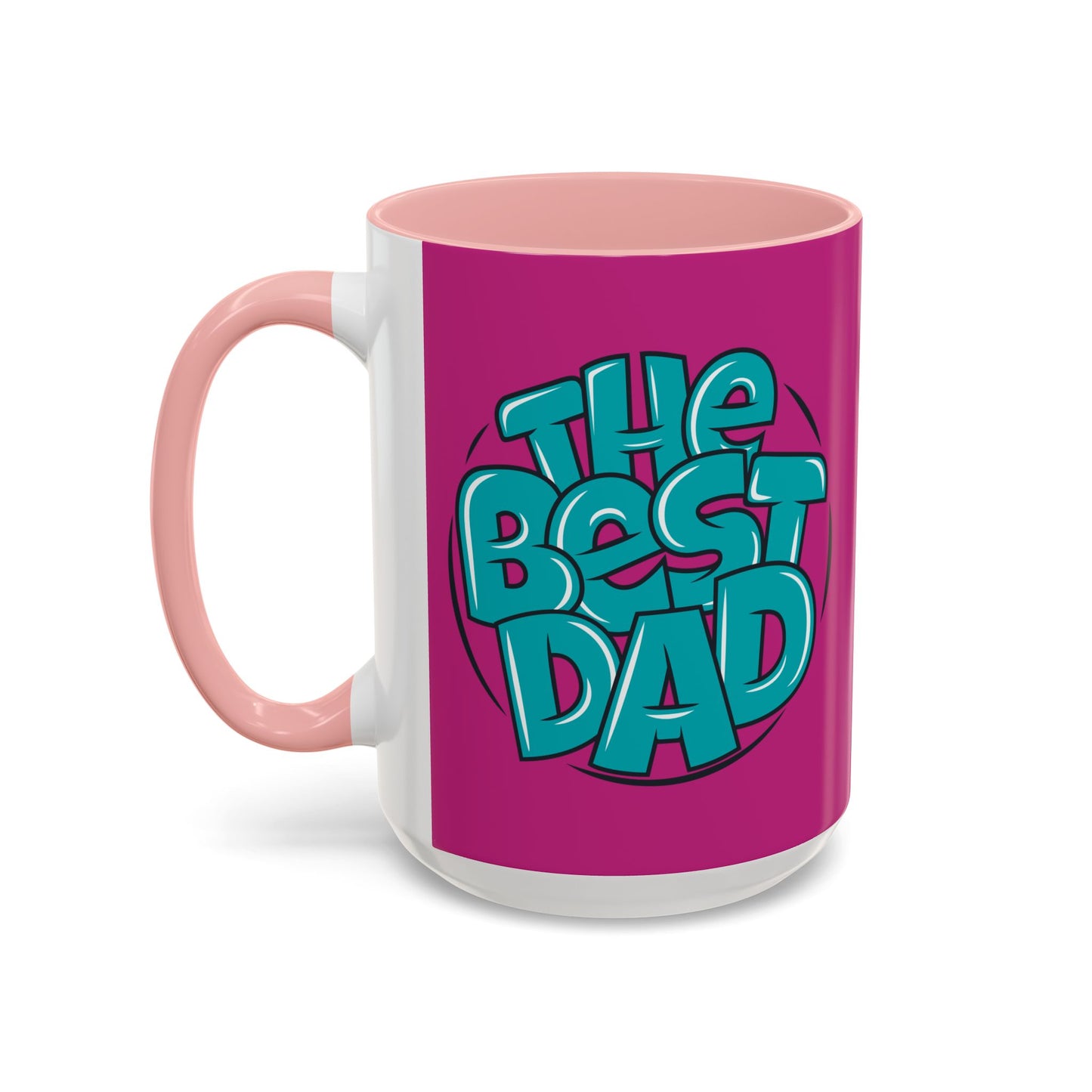 The Best Dad Accent Coffee Mug (11, 15oz)