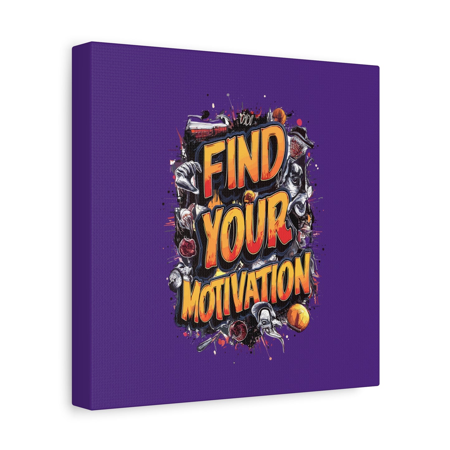 Find Your Motivation Matte Canvas, Stretched, 1.25"