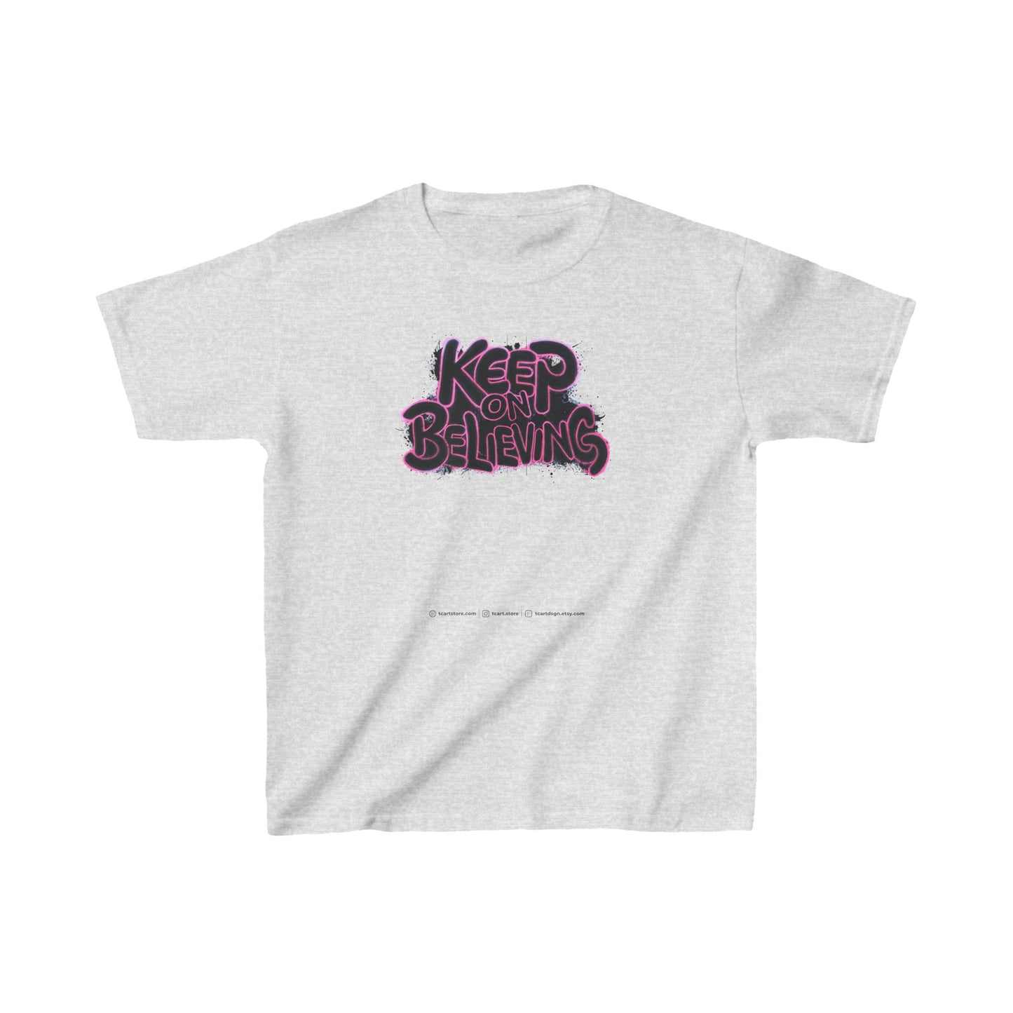 Keep On Believing Kids Heavy Cotton™ Tee