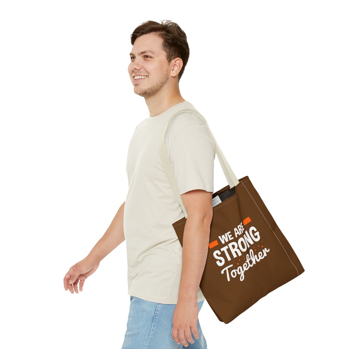We Are Strong Together Tote Bag (AOP)