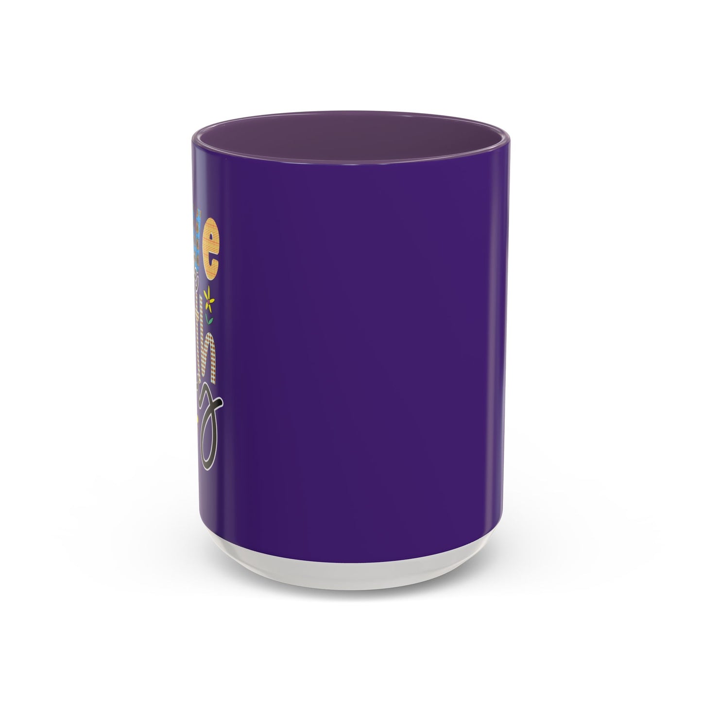 Live Life With Joy Accent Coffee Mug (11, 15oz)