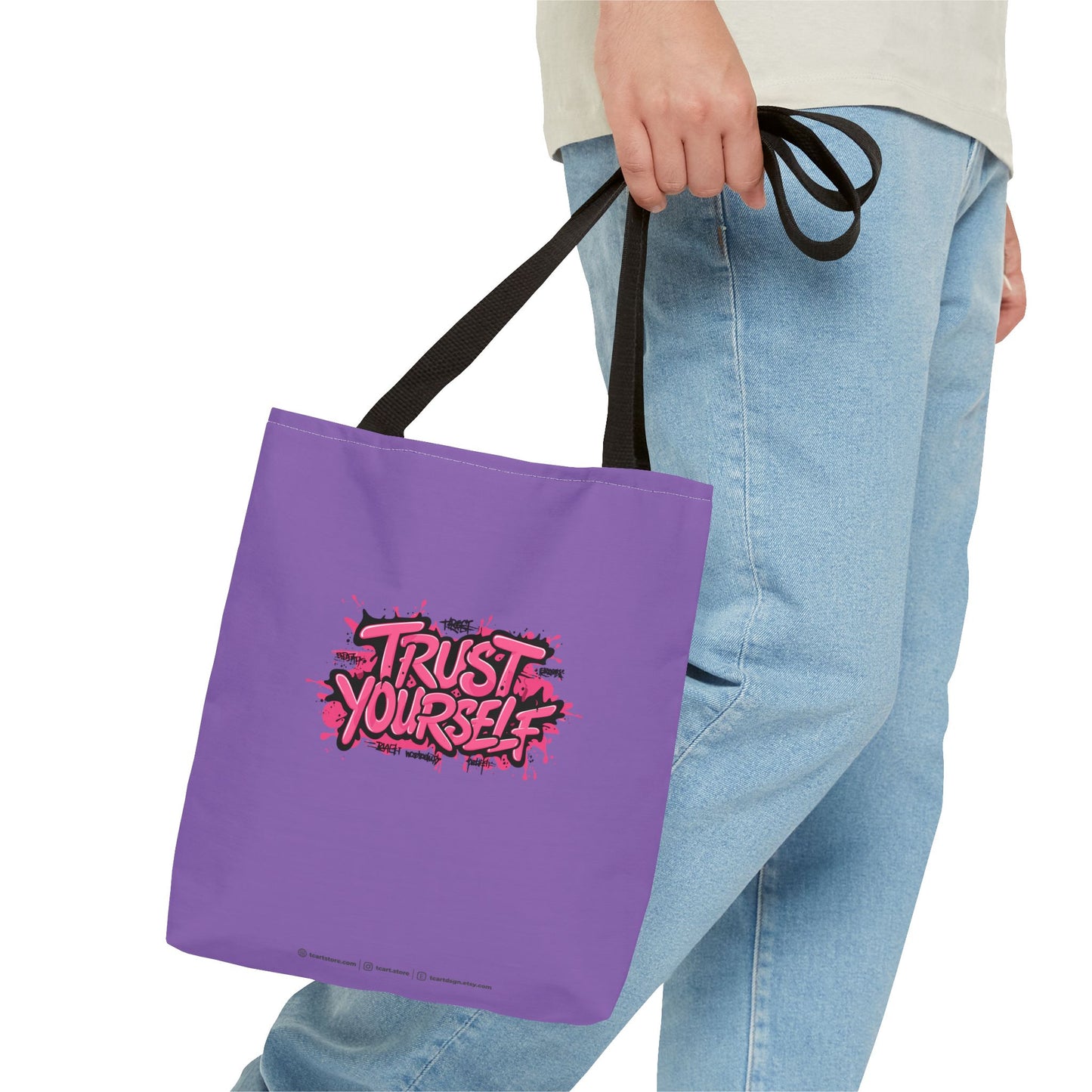 Trust Yourself Tote Bag (AOP)