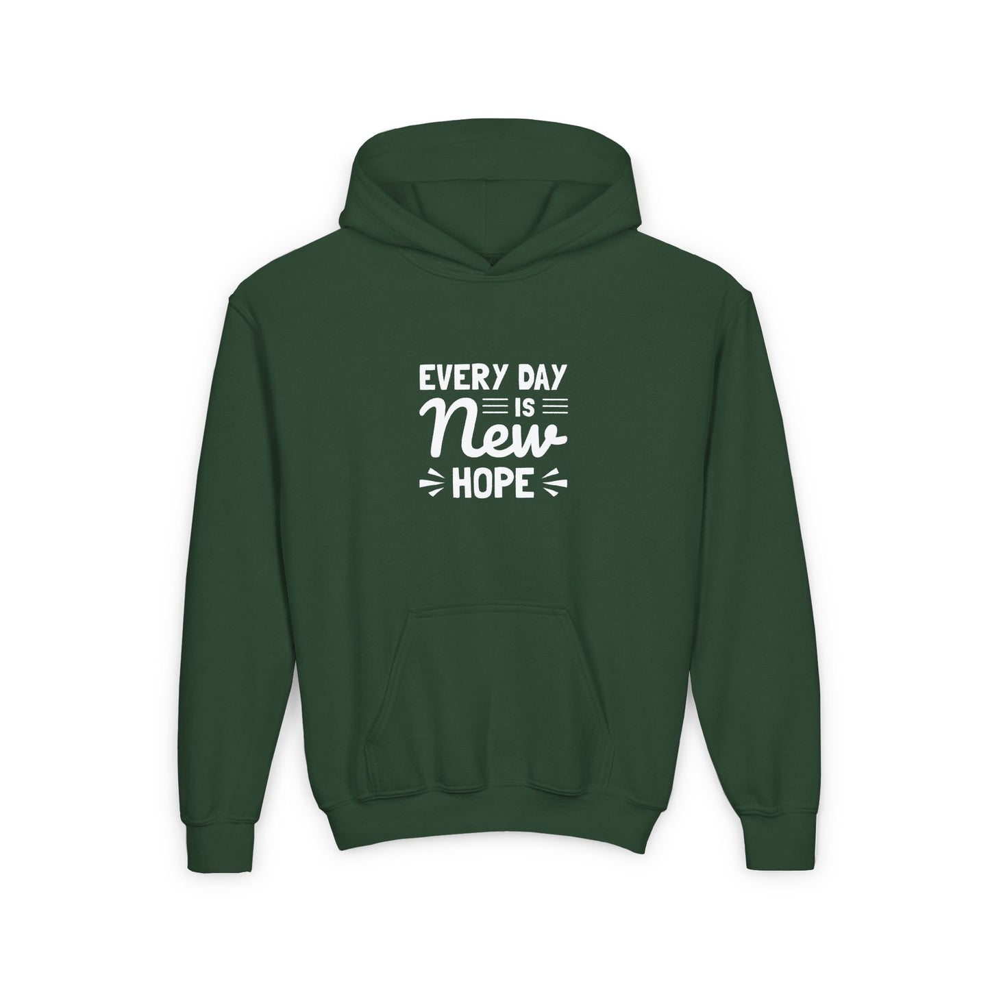 Everyday Is New Hope Youth Heavy Blend Hooded Sweatshirt