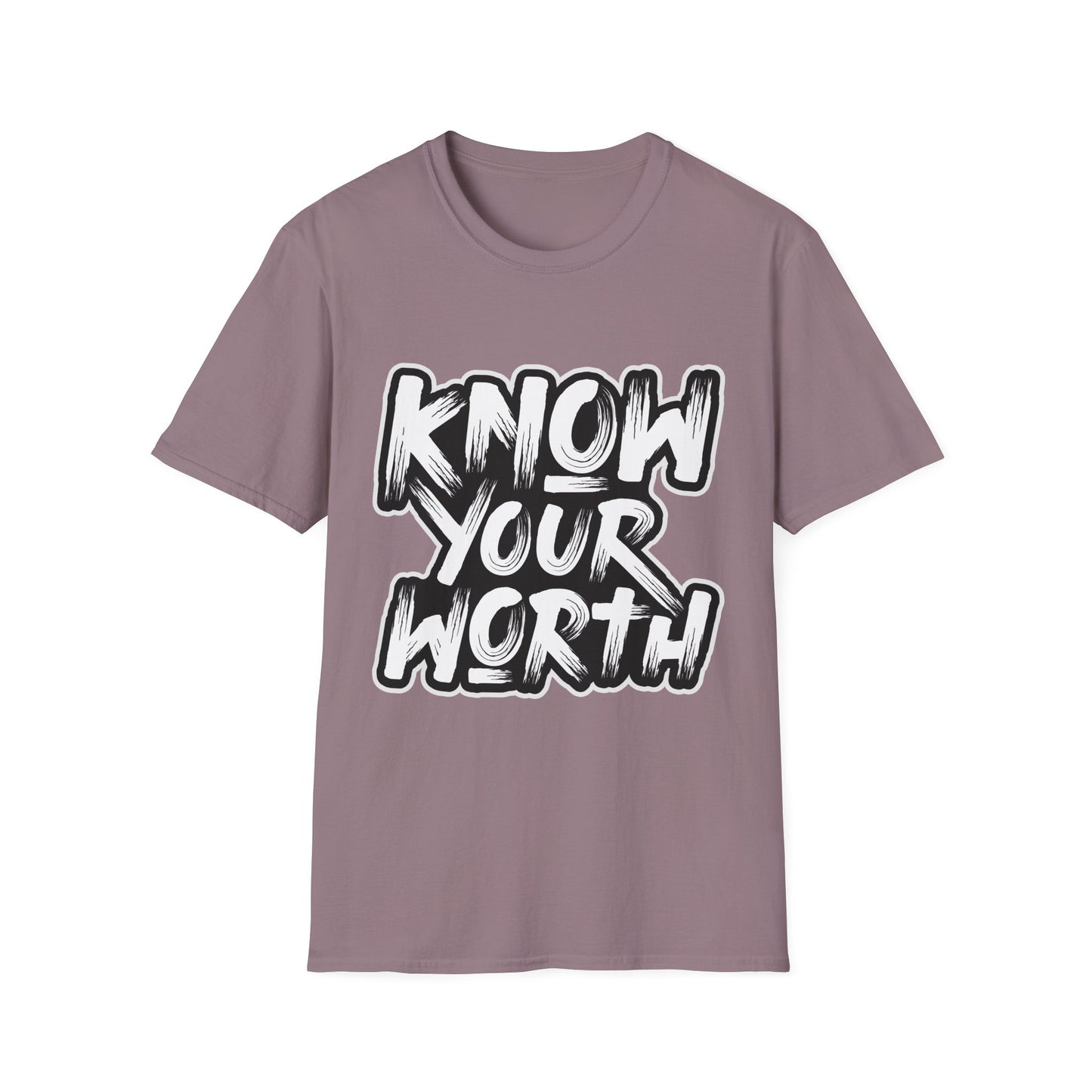 Know Your Worth Unisex Softstyle T-Shirt