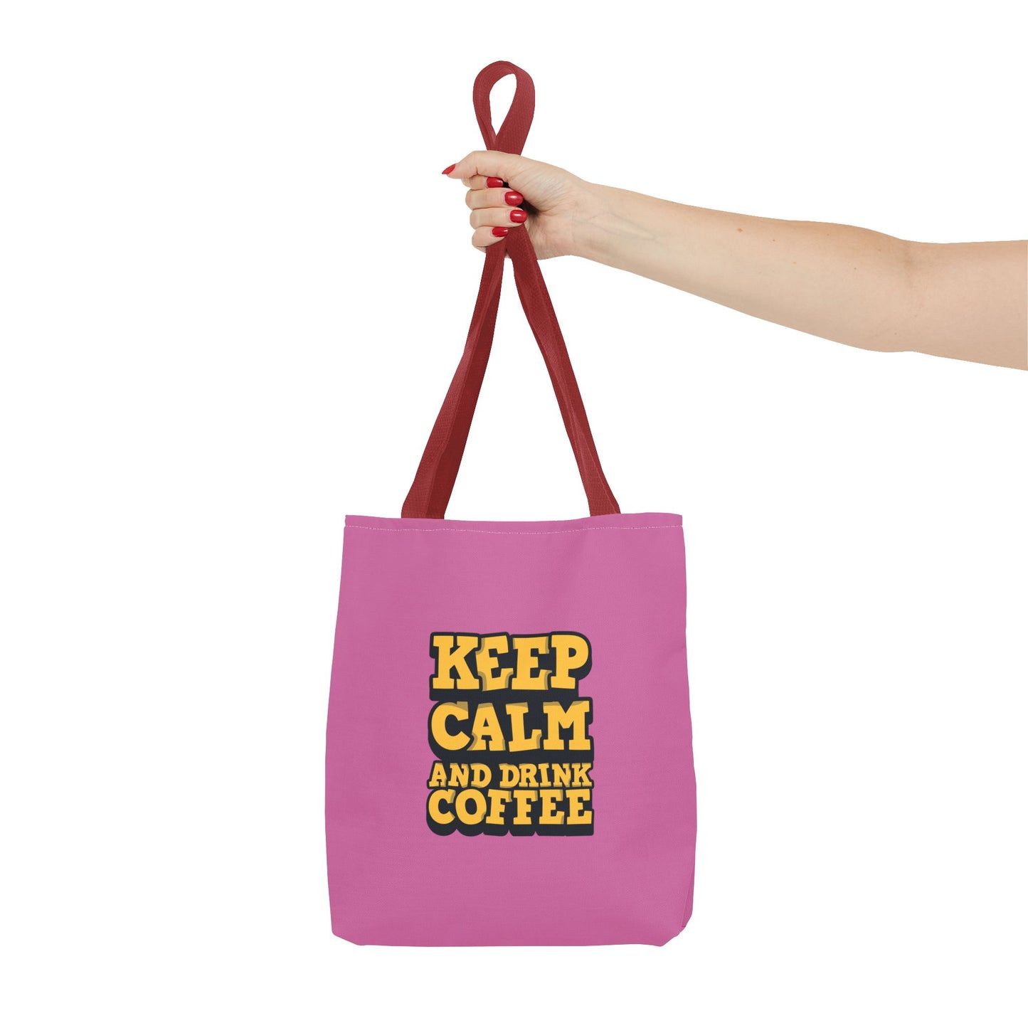 Keep Calm And Drink Coffee Tote Bag (AOP)