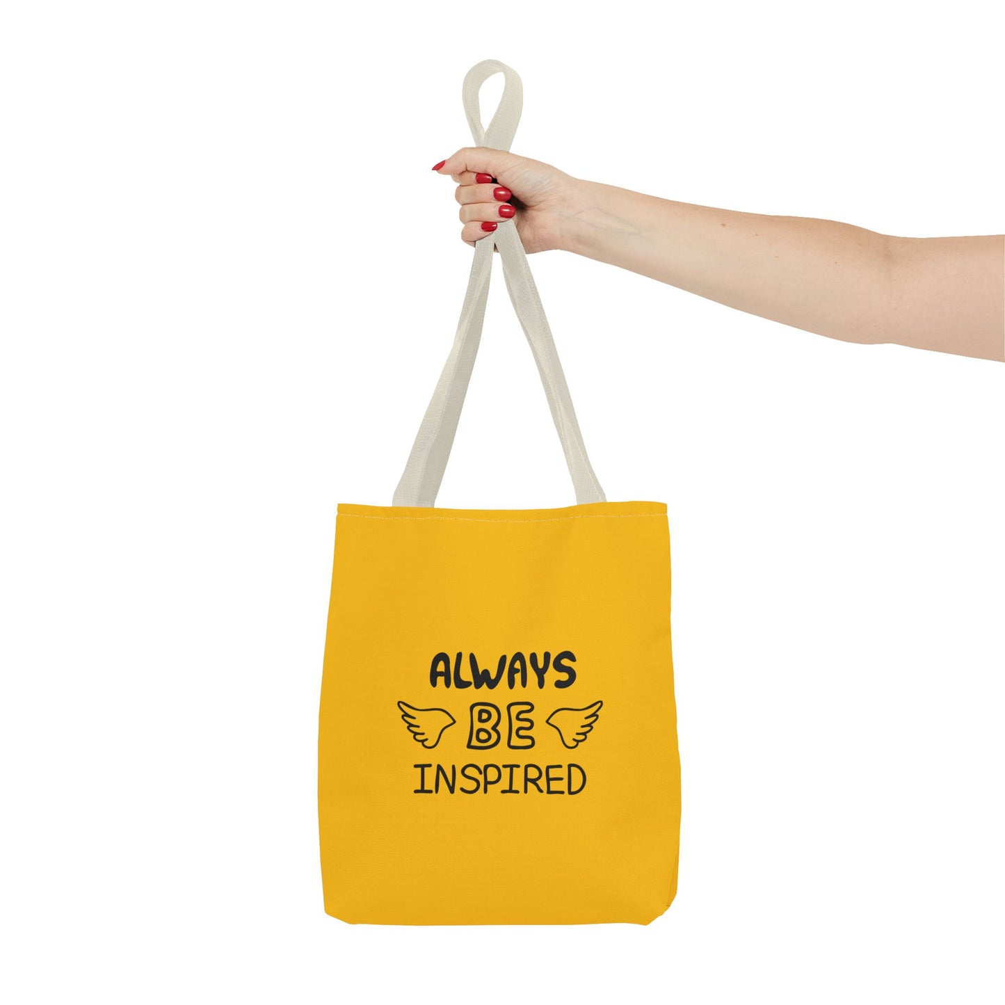 Always Be Inspired Tote Bag (AOP)