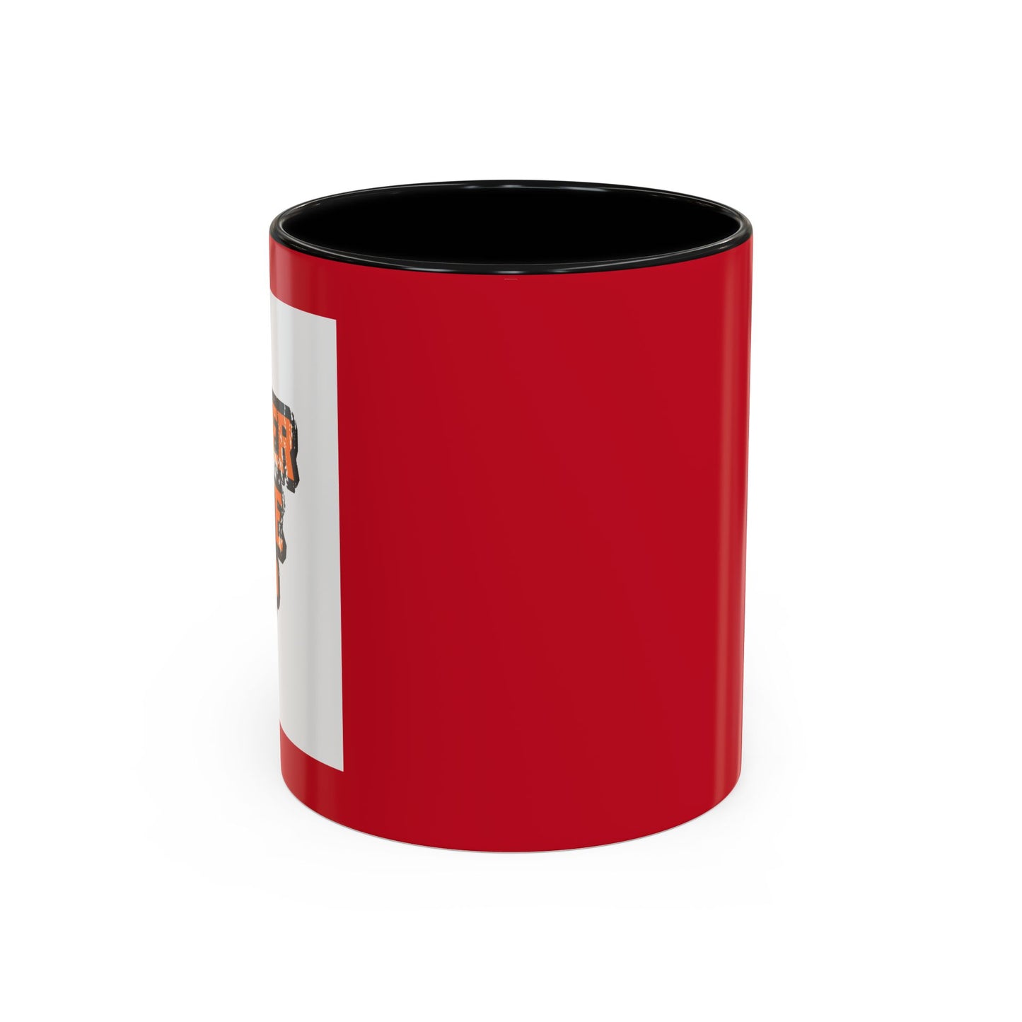 Never Give Up Accent Coffee Mug (11, 15oz)