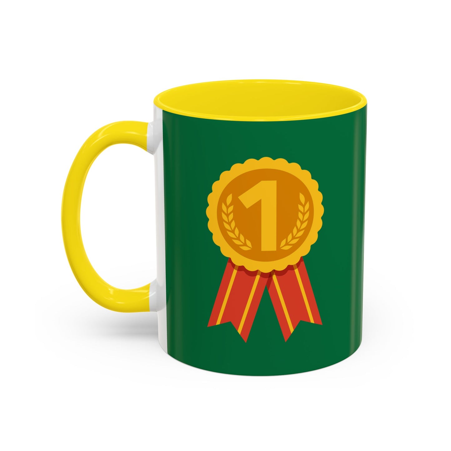 Gold Medal Symbol Accent Coffee Mug (11, 15oz)
