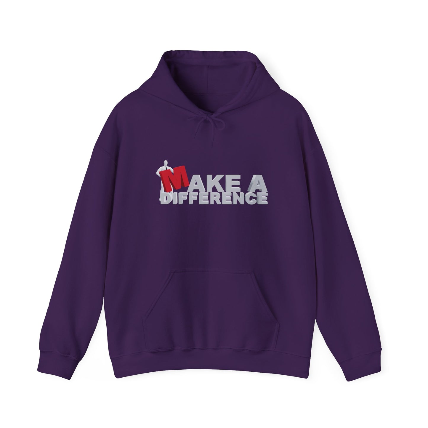 Make A Difference Unisex Heavy Blend™ Hooded Sweatshirt