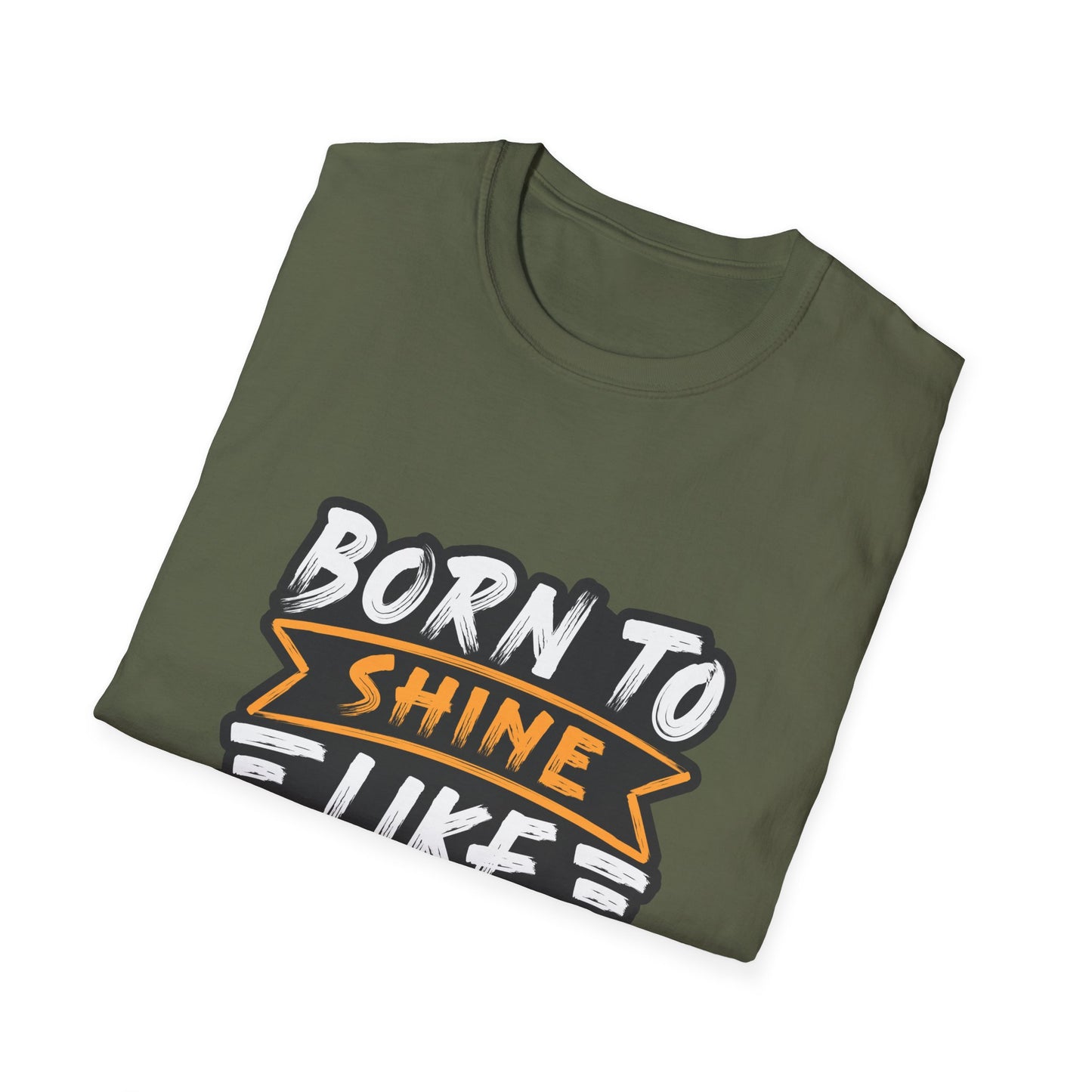 Born To Shine Like The Stars Unisex Softstyle T-Shirt