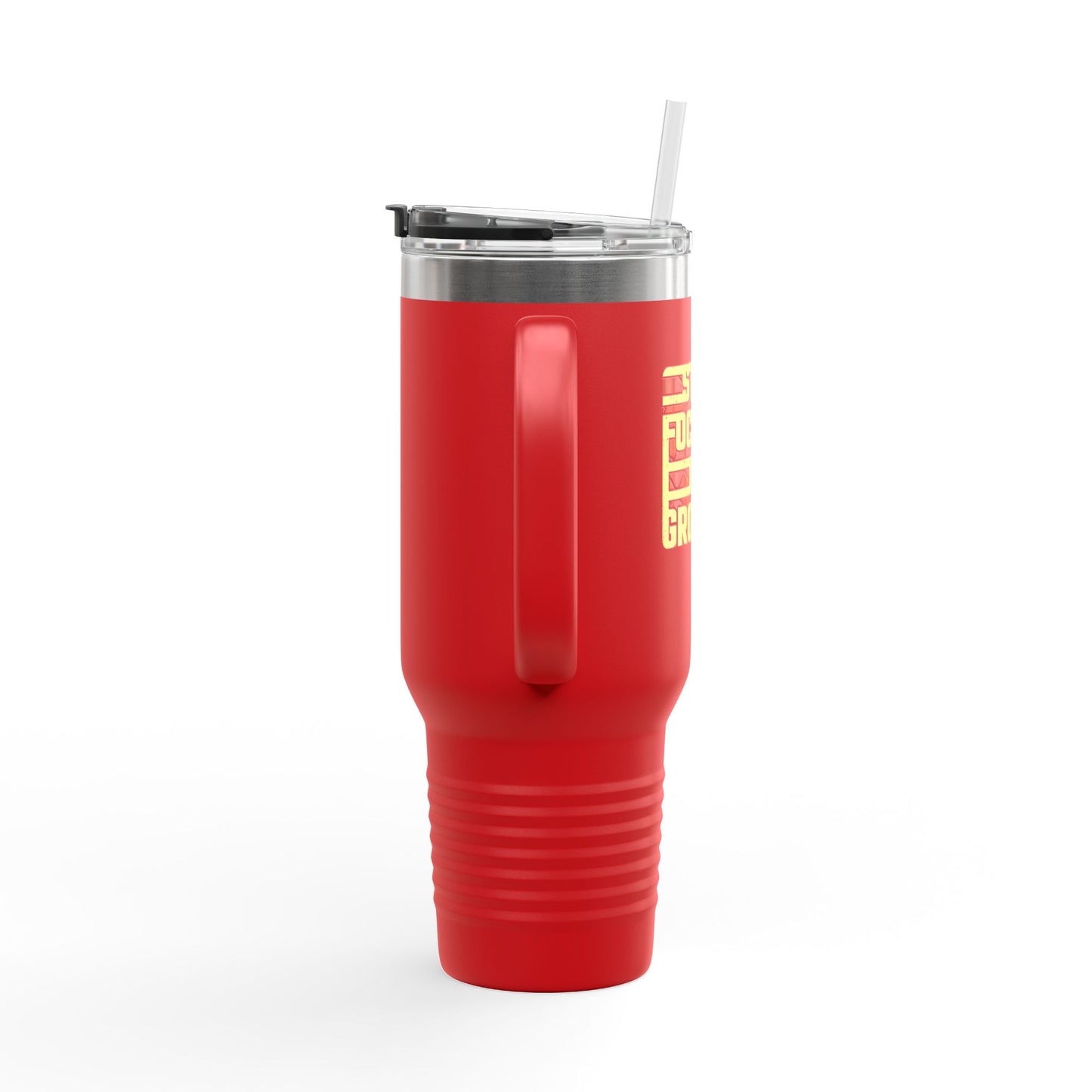 Stay Focused On Growth Insulated Travel Mug, 40oz