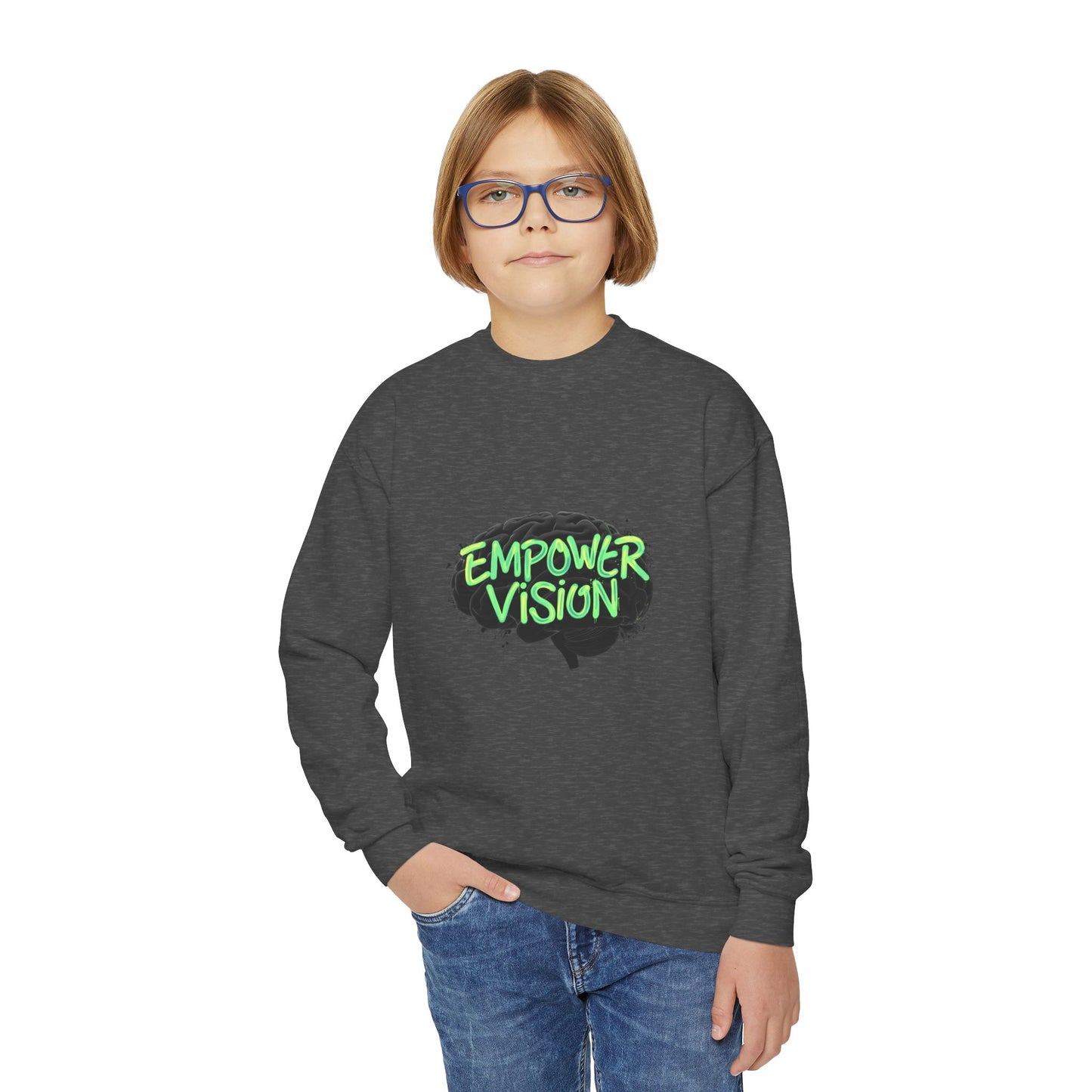 Empower Vision Youth Crewneck Sweatshirt