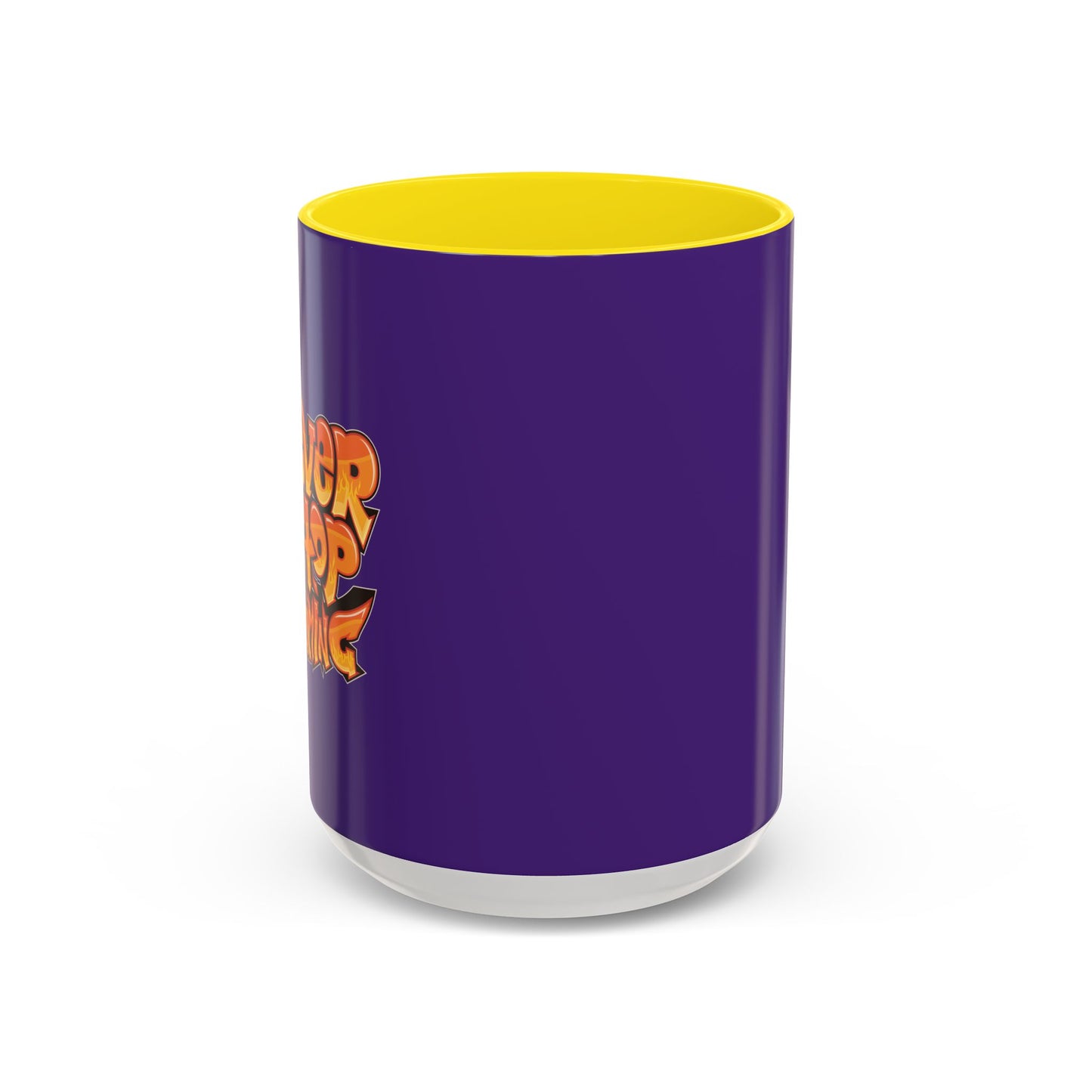 Never Stop Dreaming Accent Coffee Mug (11, 15oz)