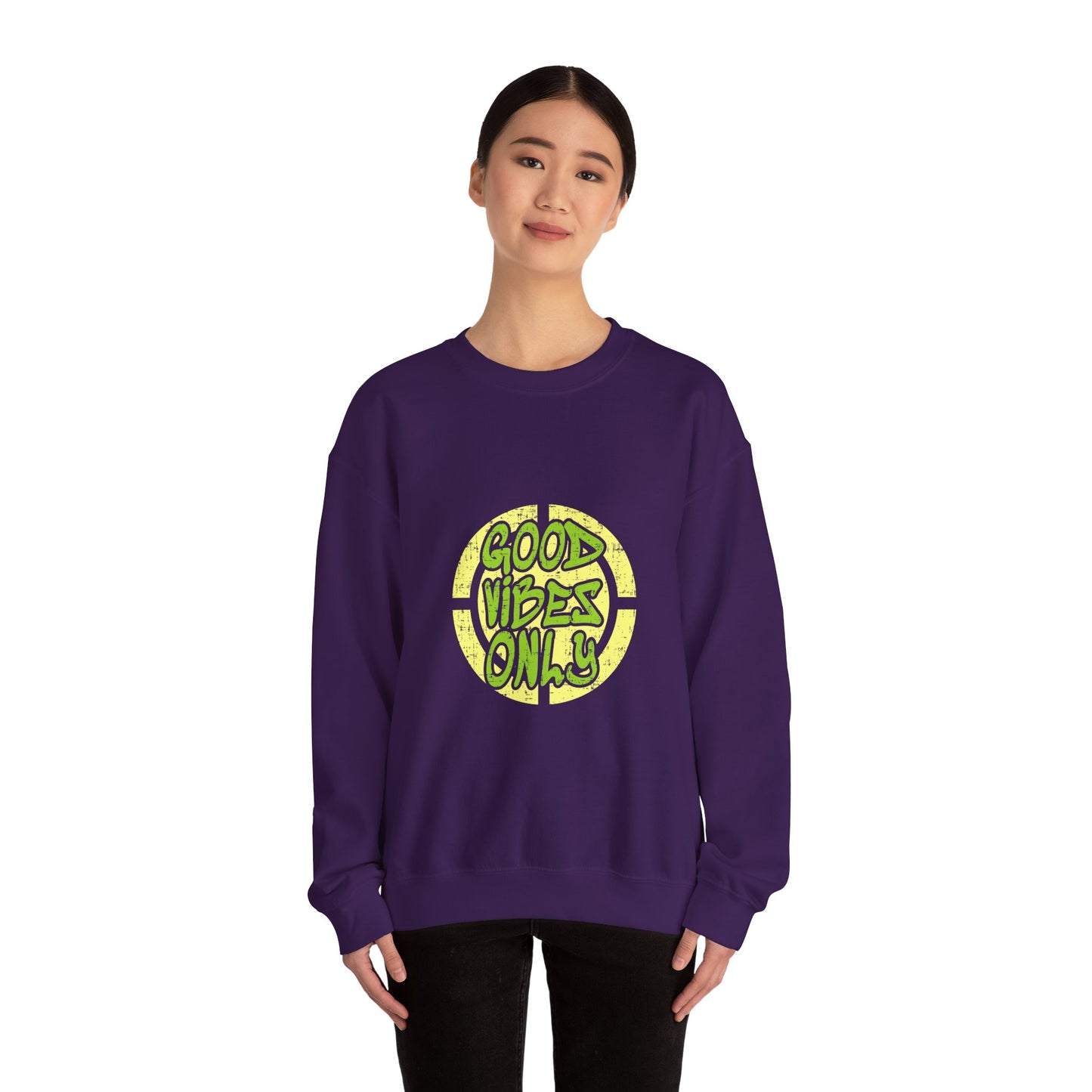 Good Vibes Only Unisex Heavy Blend™ Crewneck Sweatshirt
