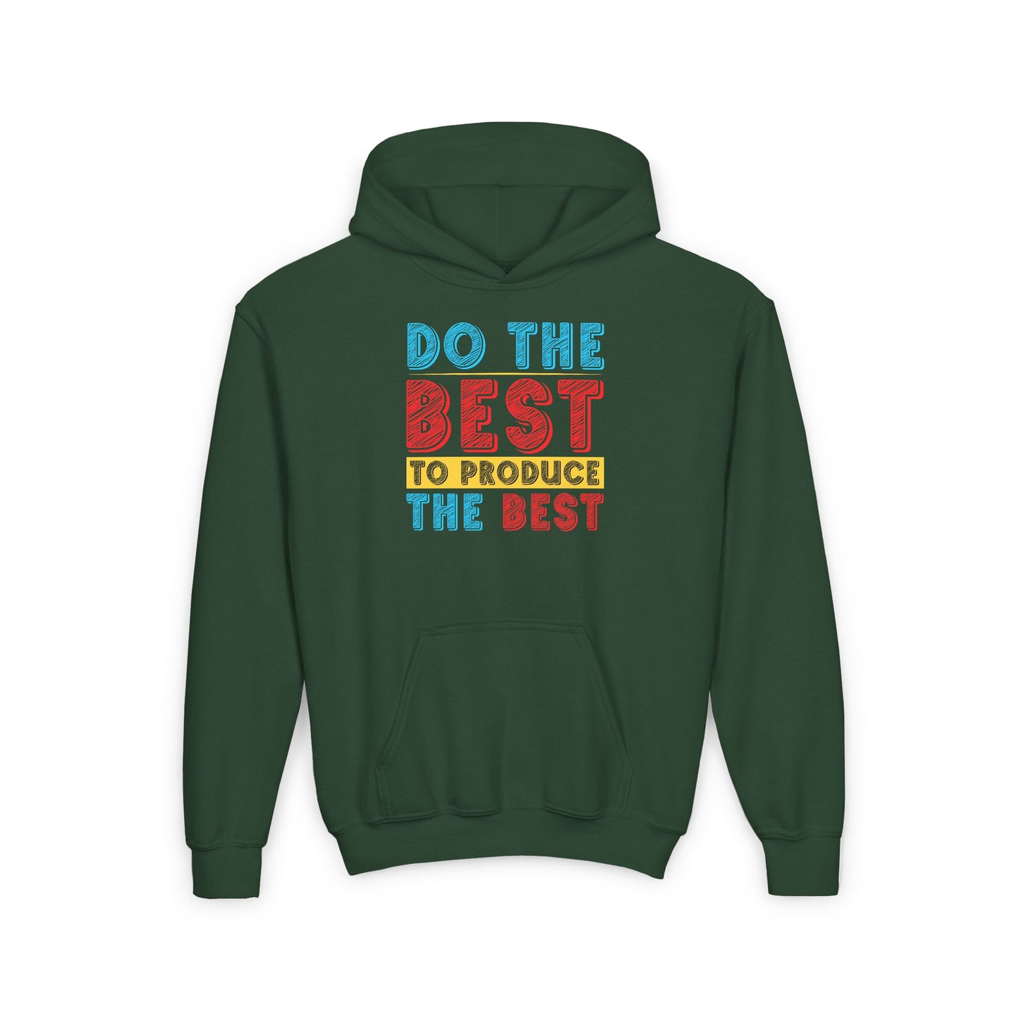 Do The Best To Produce The Best Youth Heavy Blend Hooded Sweatshirt