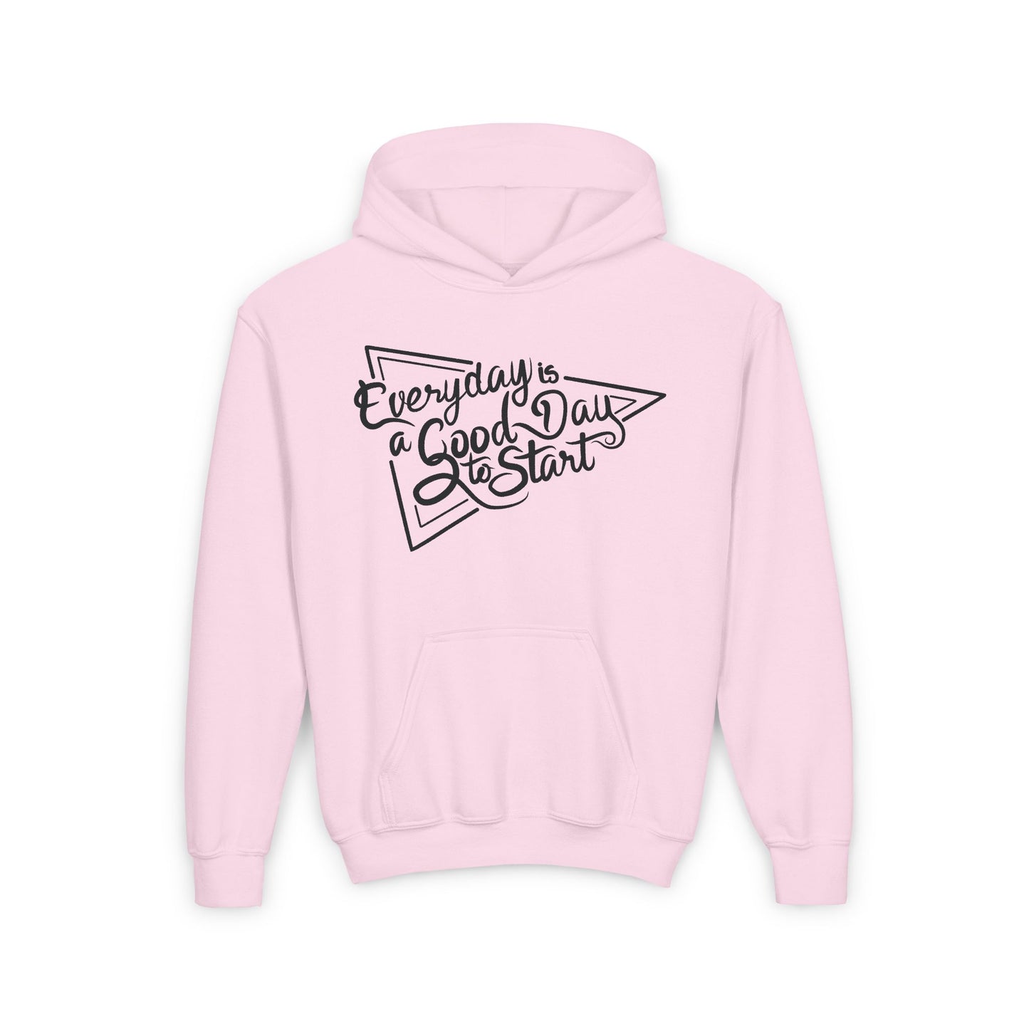 Every Day Is A Good Day To Start Youth Heavy Blend Hooded Sweatshirt