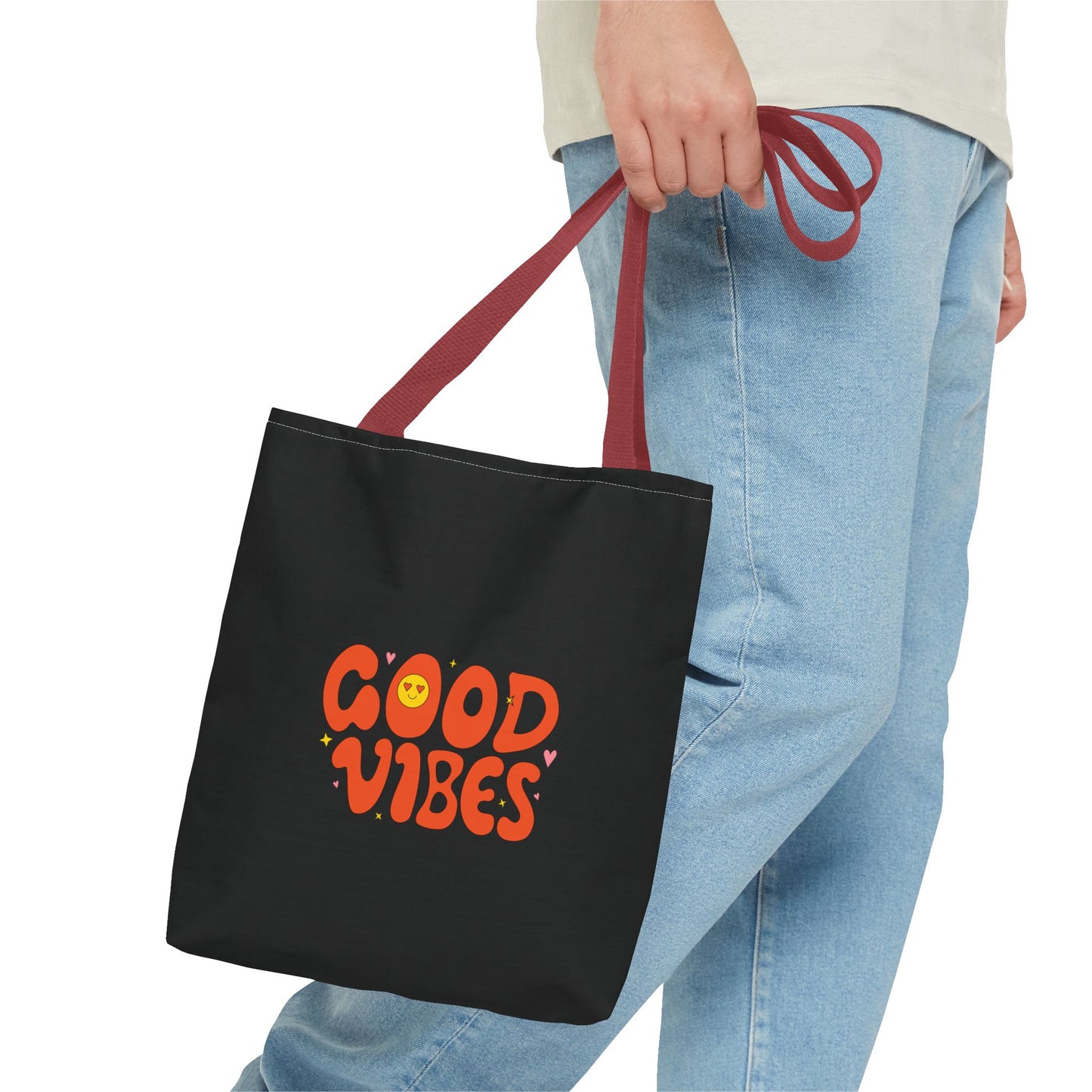 Good Vibes Tote Bag (AOP)