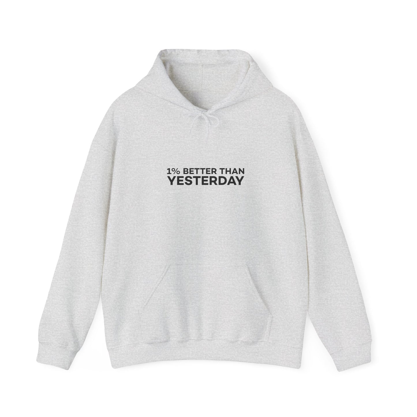 1% Better Than Yesterday Unisex Heavy Blend™ Hooded Sweatshirt