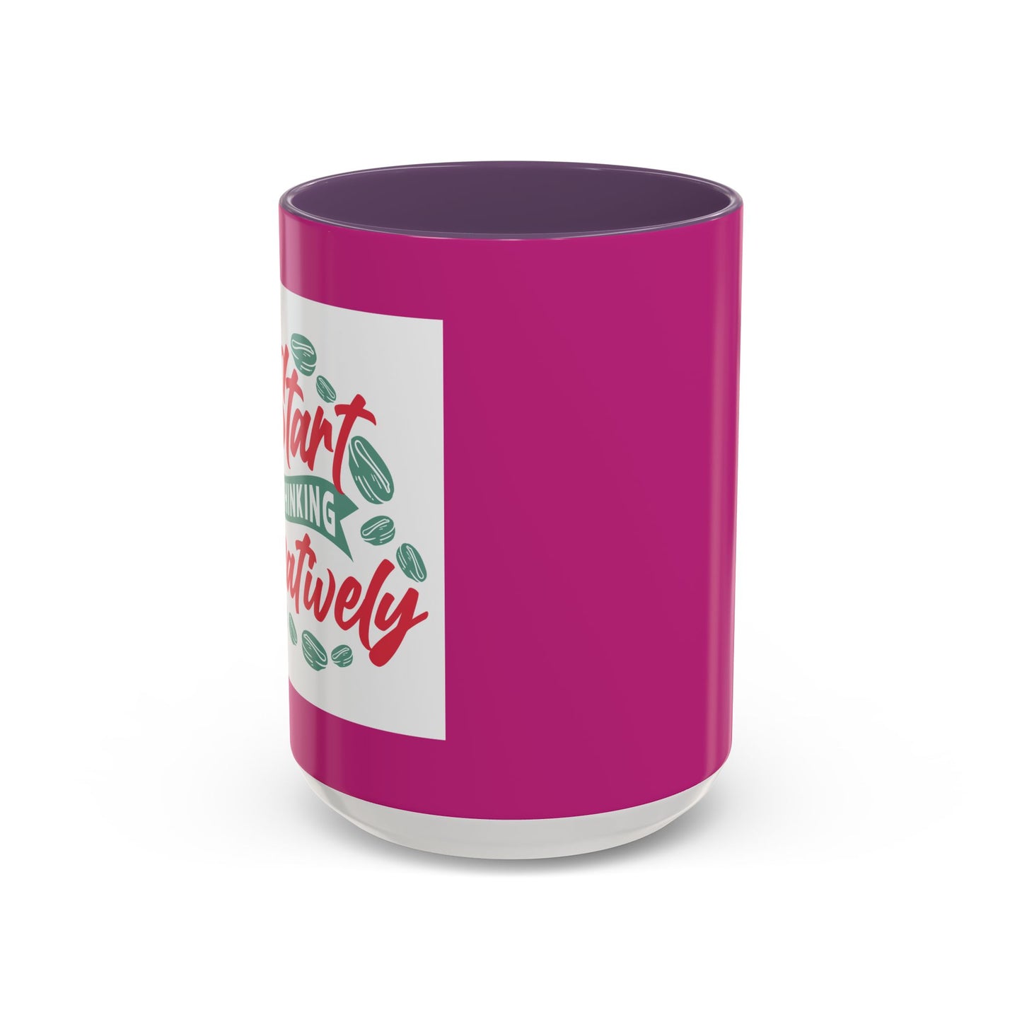 Start Thinking Accent Coffee Mug (11, 15oz)