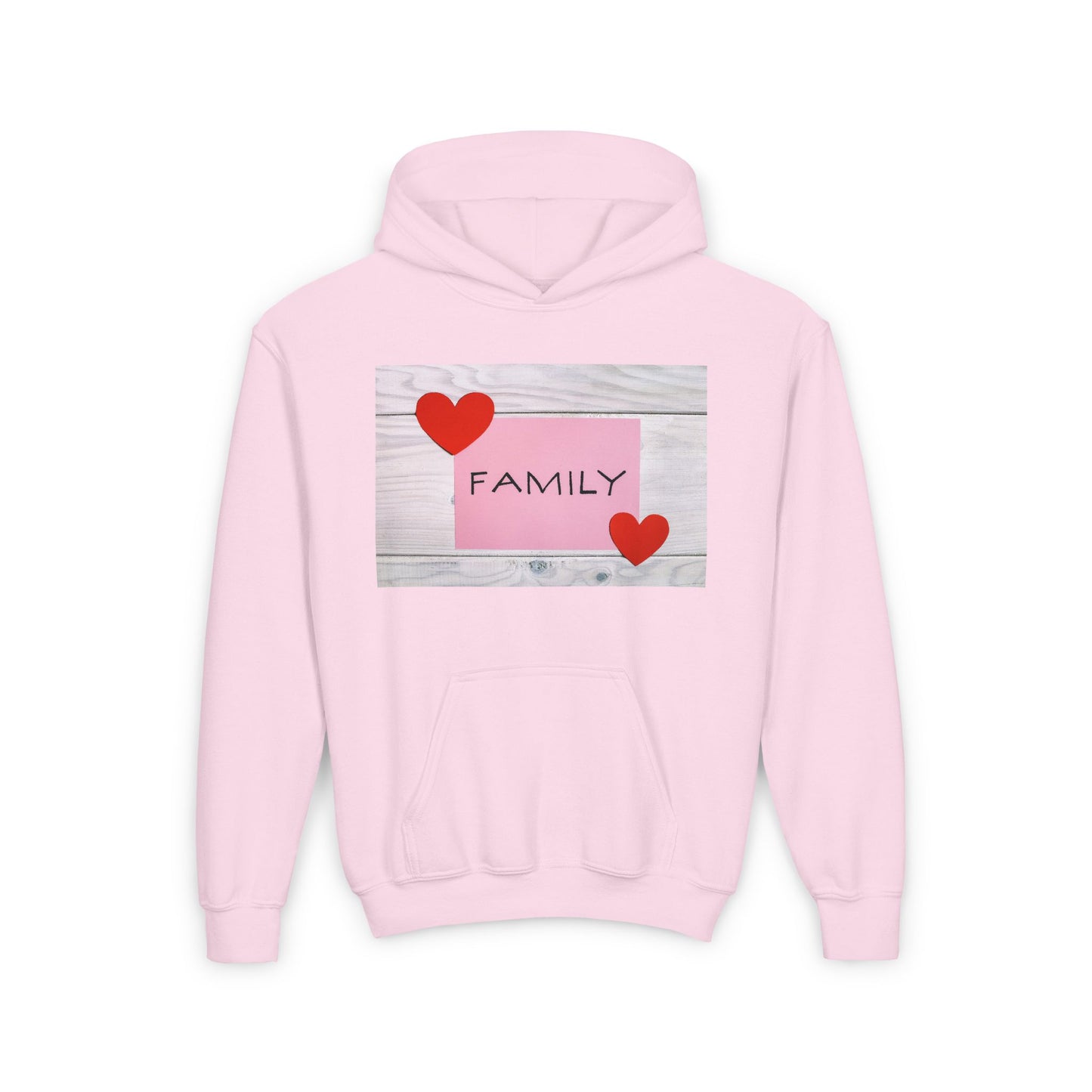 Family Youth Heavy Blend Hooded Sweatshirt