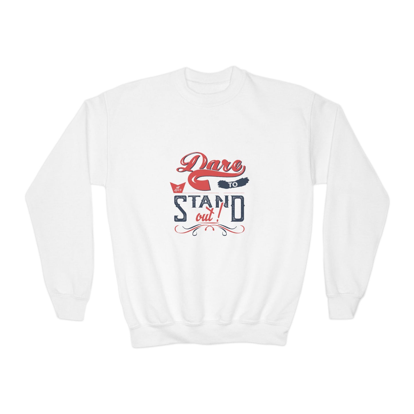 Dare To Stand Out Youth Crewneck Sweatshirt