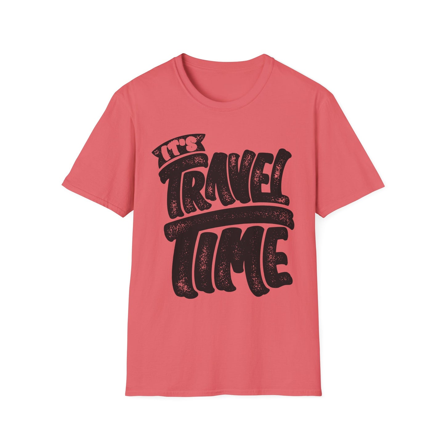 It's Travel Time Unisex Softstyle T-Shirt
